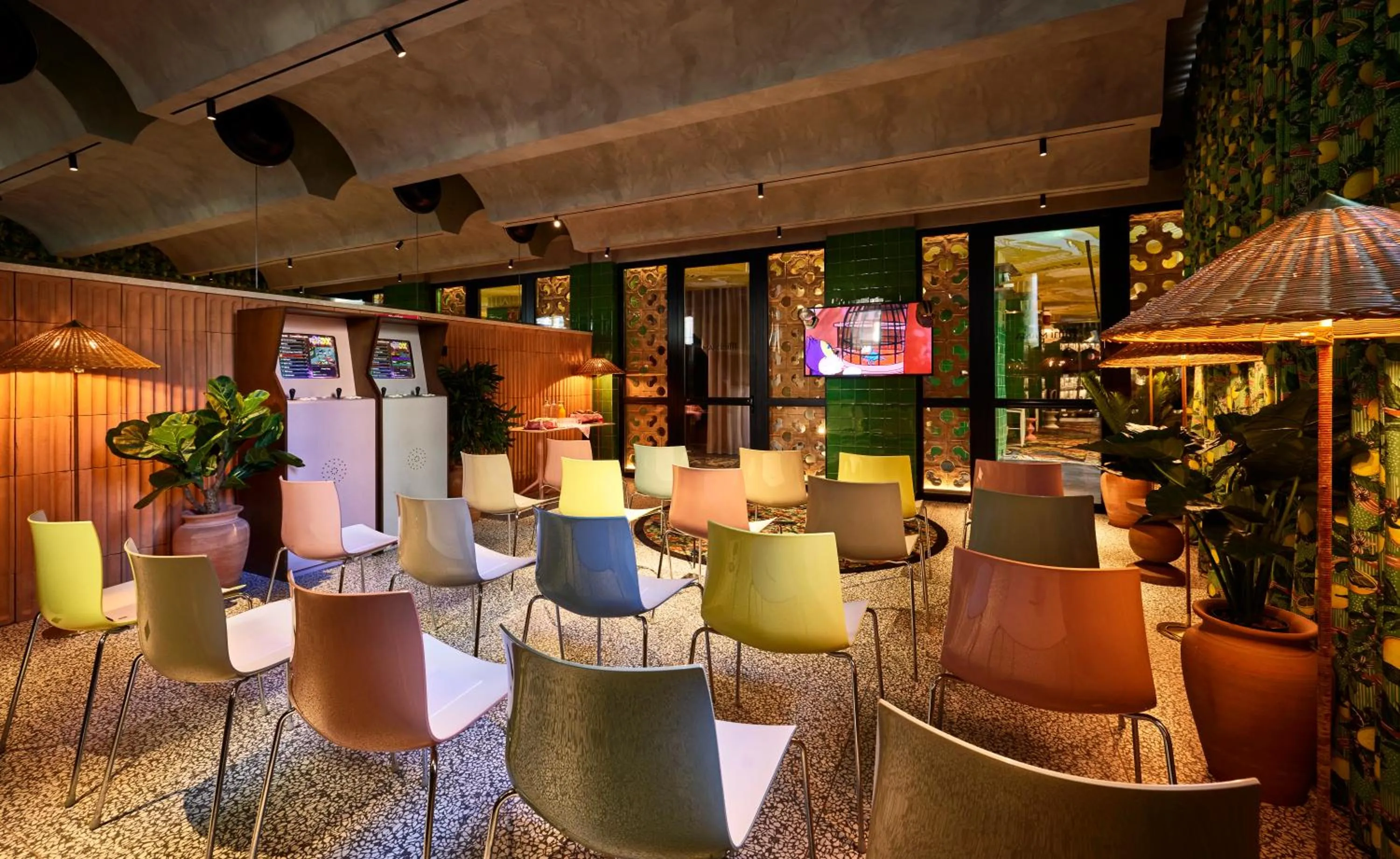 Meeting/conference room in Mama Shelter Roma