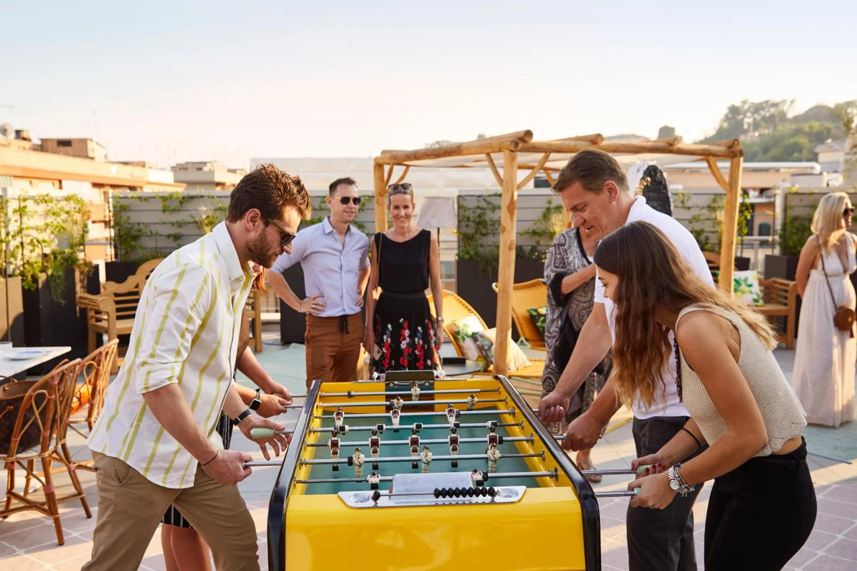 Balcony/Terrace in Mama Shelter Roma