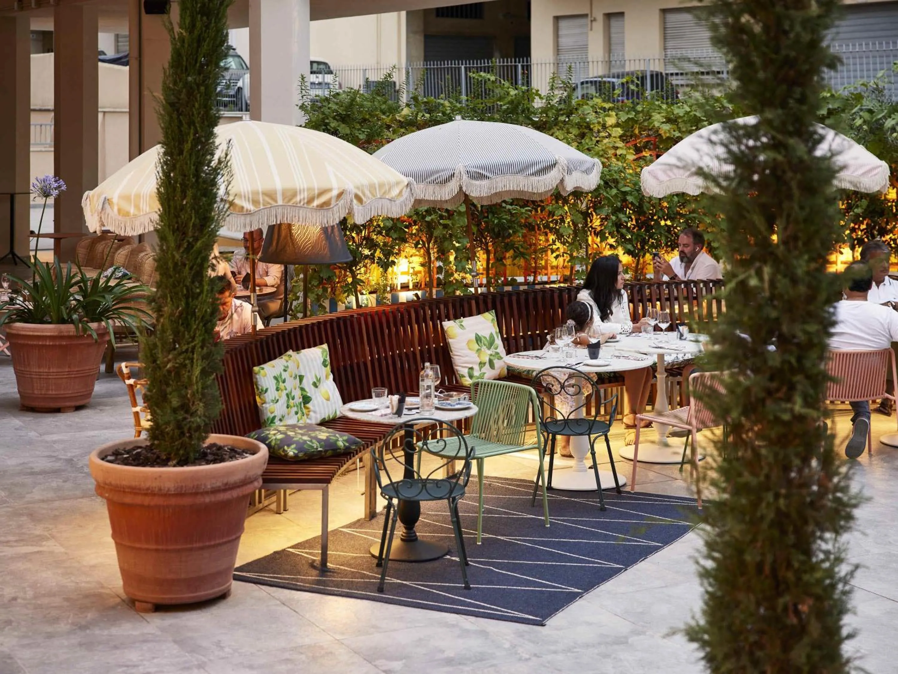 Restaurant/places to eat in Mama Shelter Roma