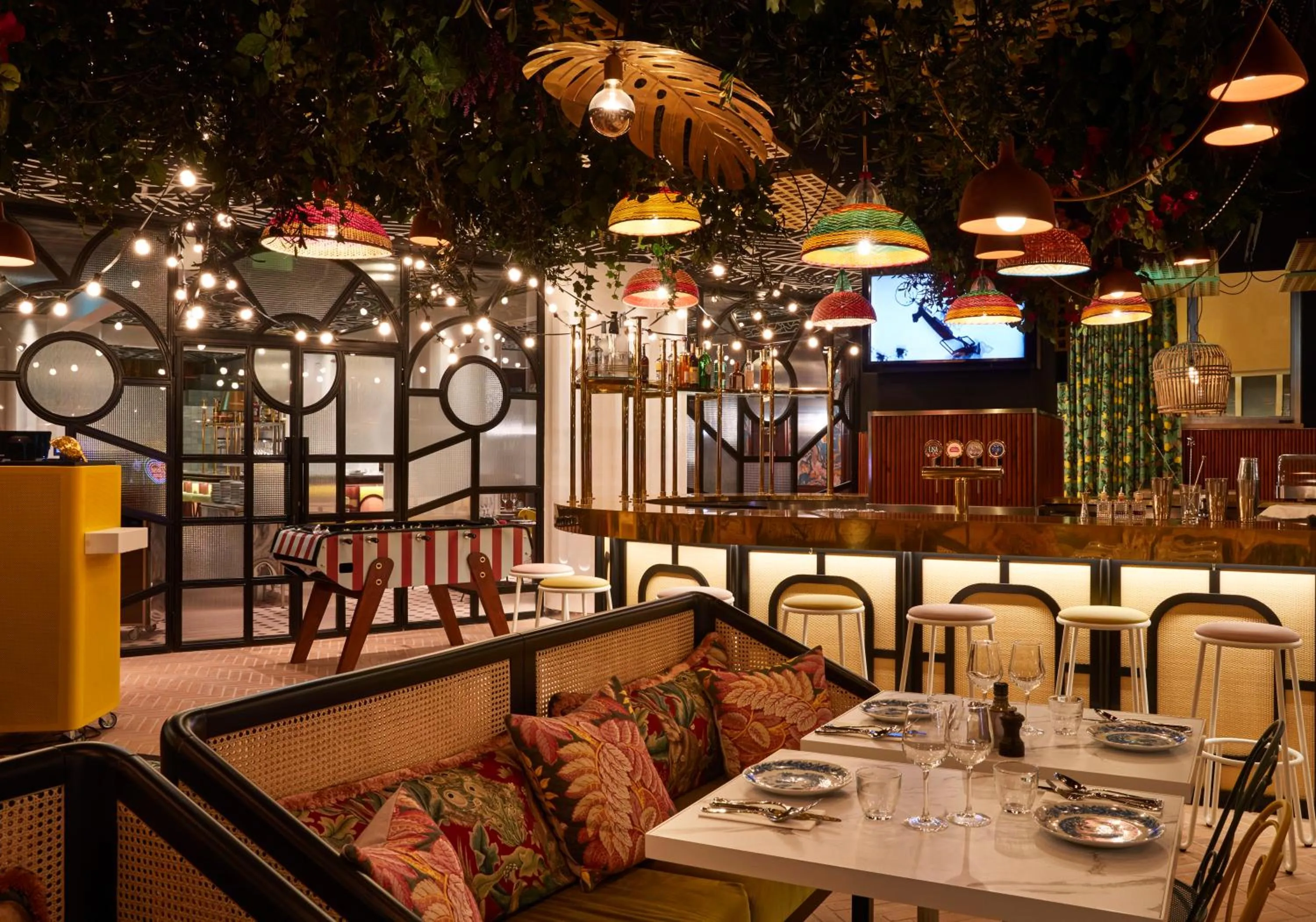 Restaurant/places to eat in Mama Shelter Roma