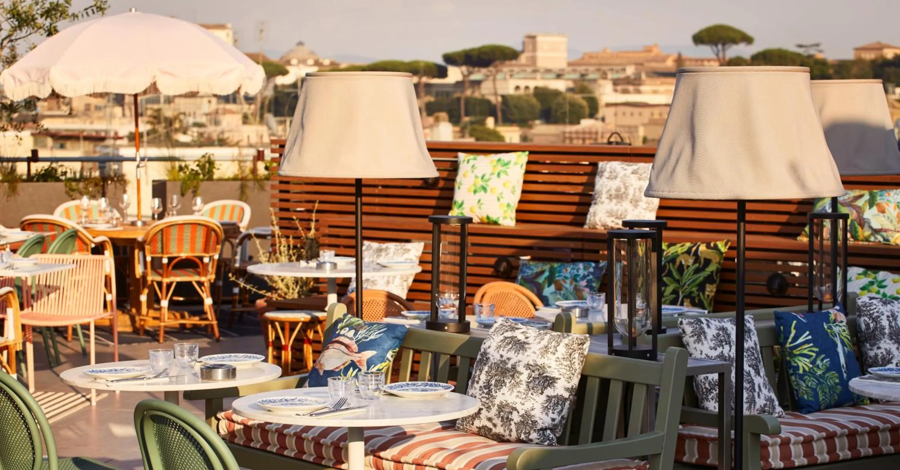 Balcony/Terrace in Mama Shelter Roma