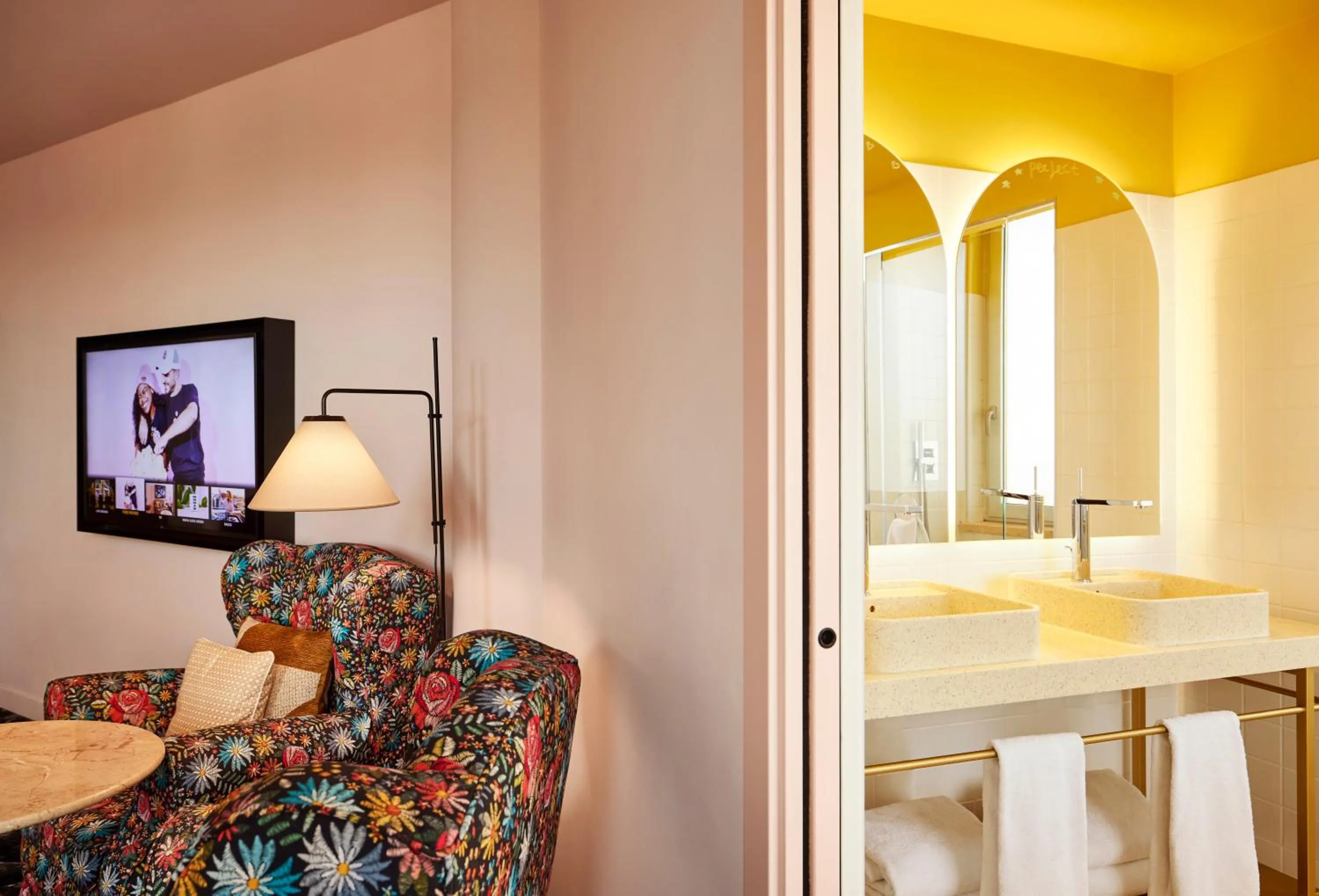 Bathroom in Mama Shelter Roma