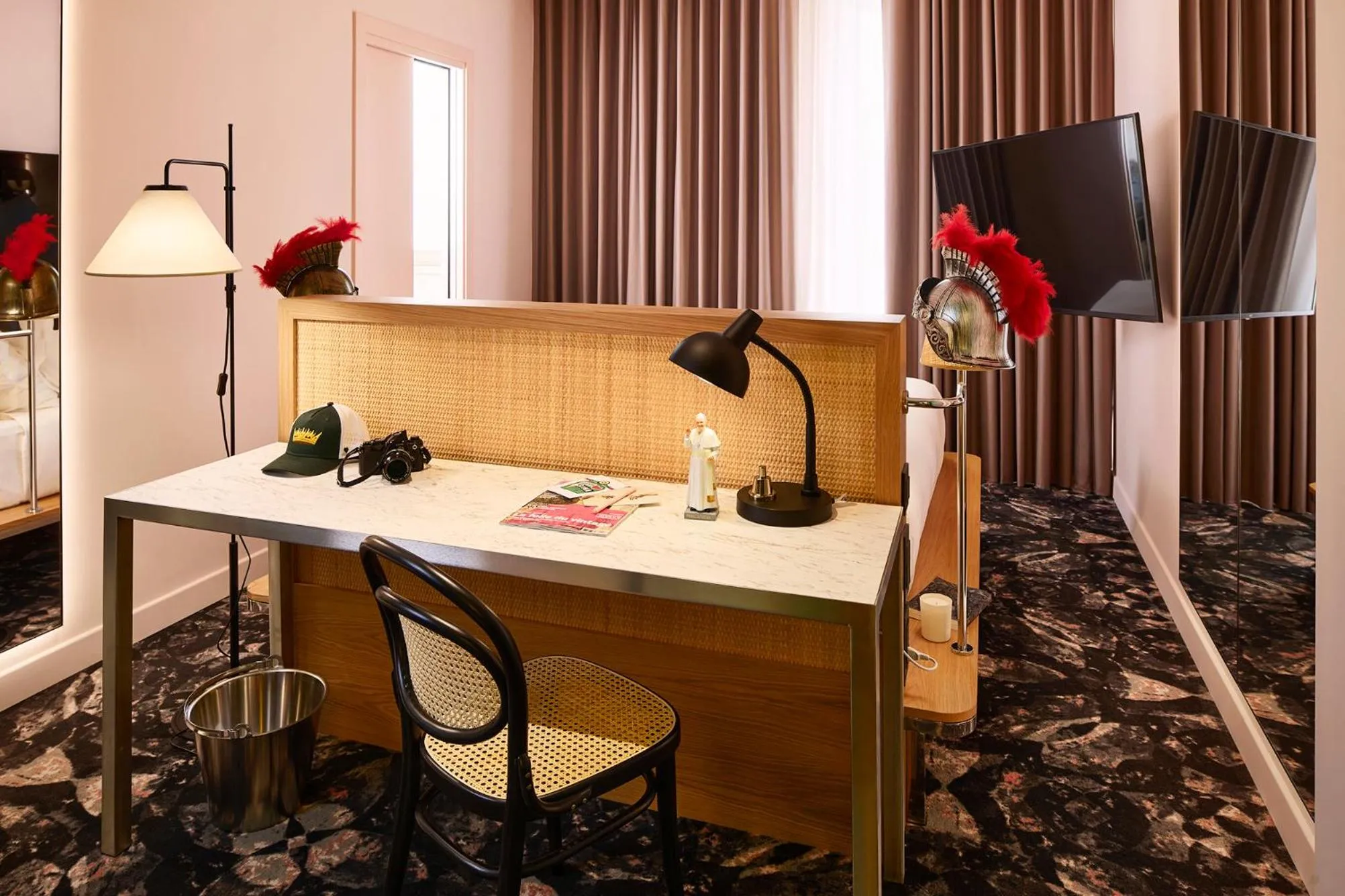 Living room in Mama Shelter Roma