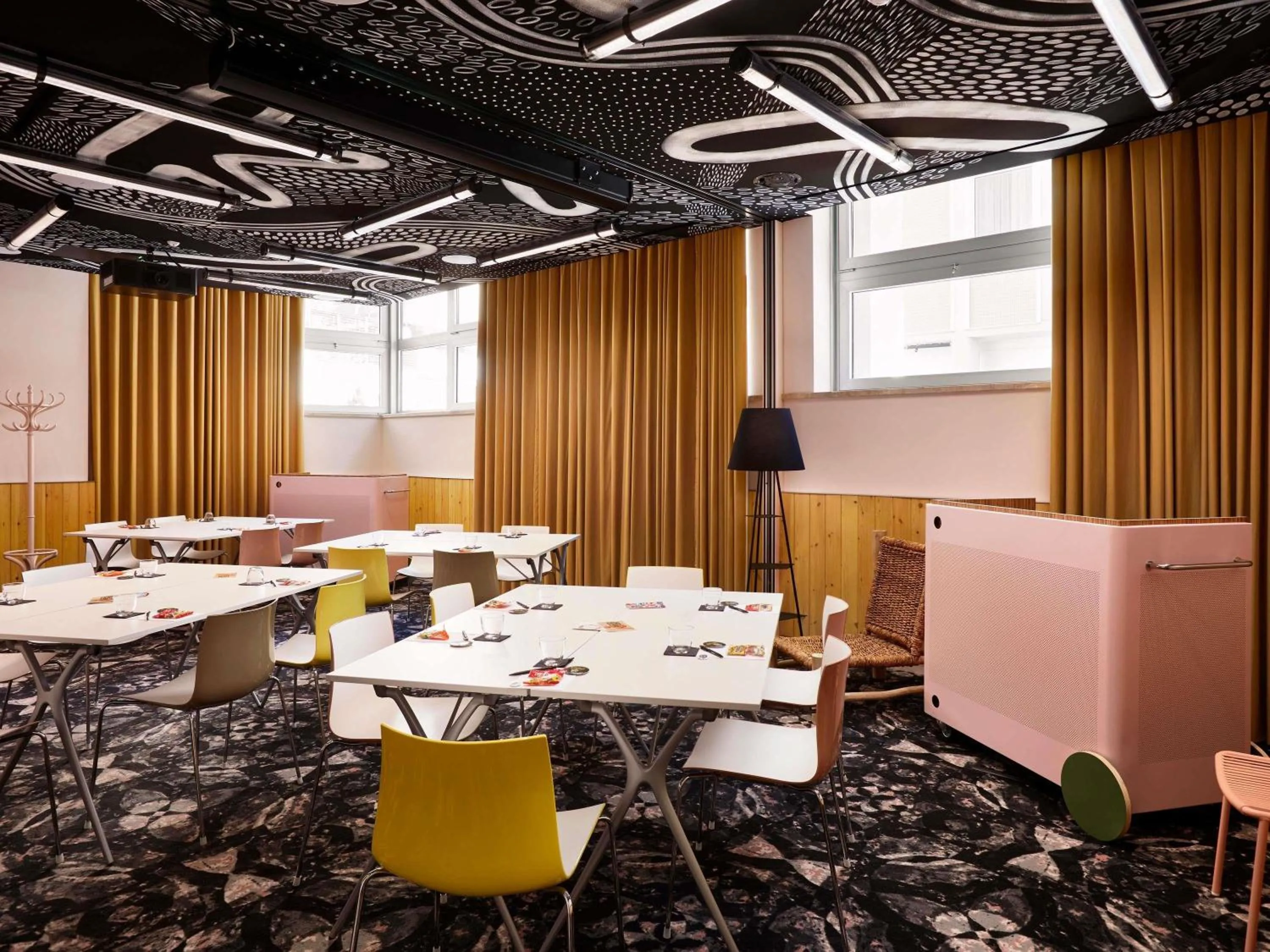 Meeting/conference room in Mama Shelter Roma