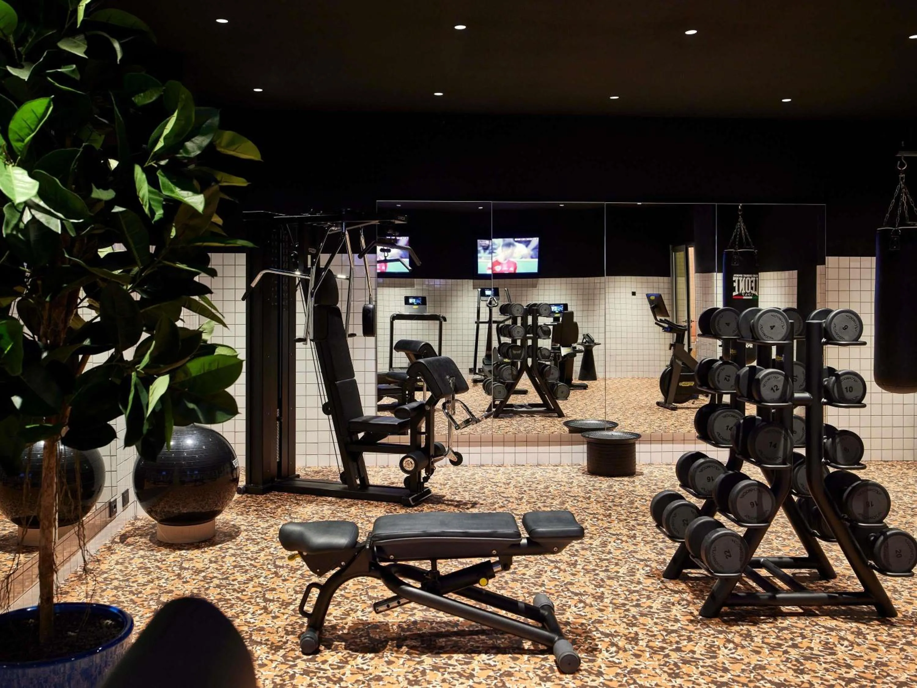 Fitness centre/facilities in Mama Shelter Roma