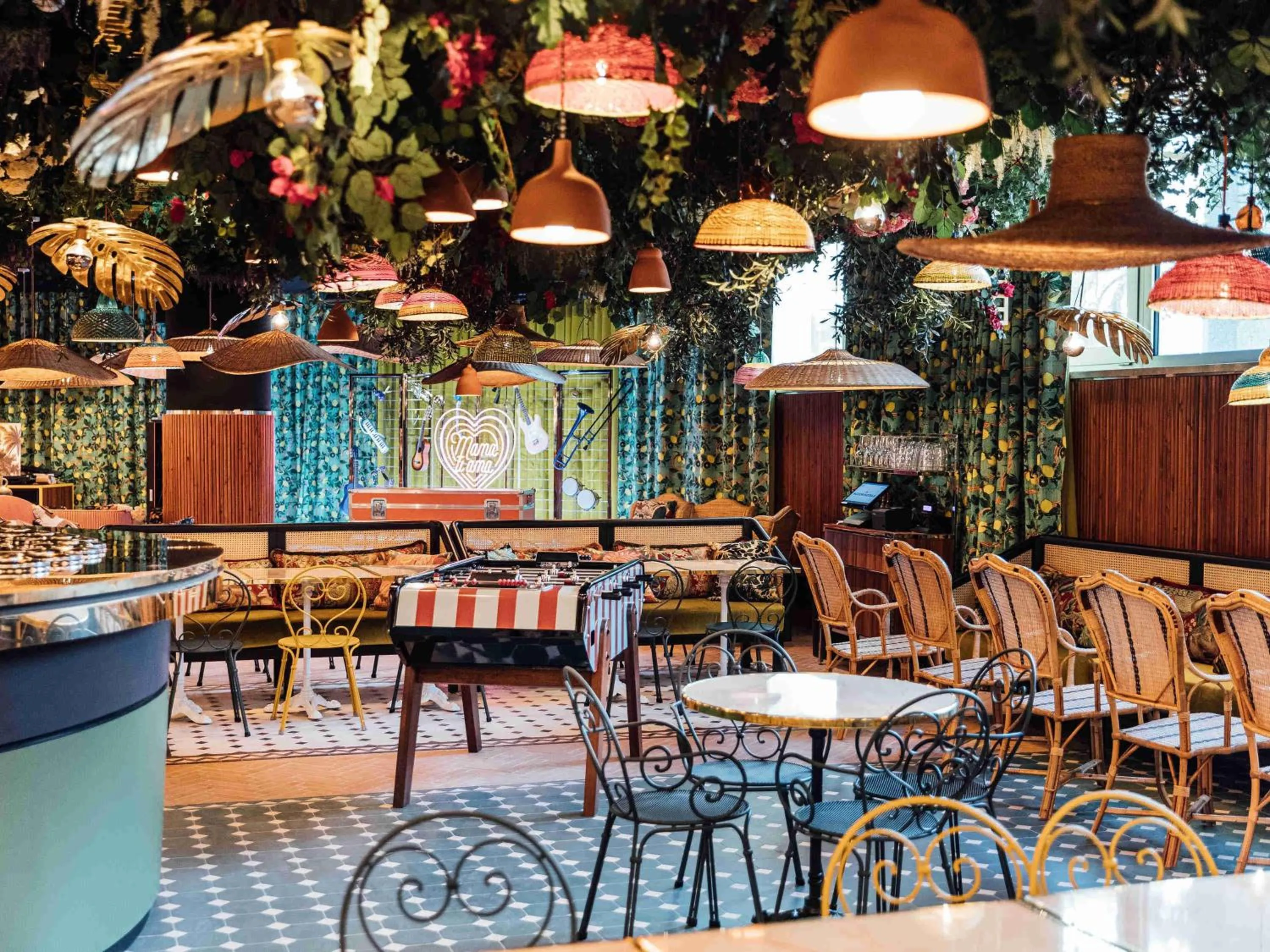 Restaurant/places to eat in Mama Shelter Roma