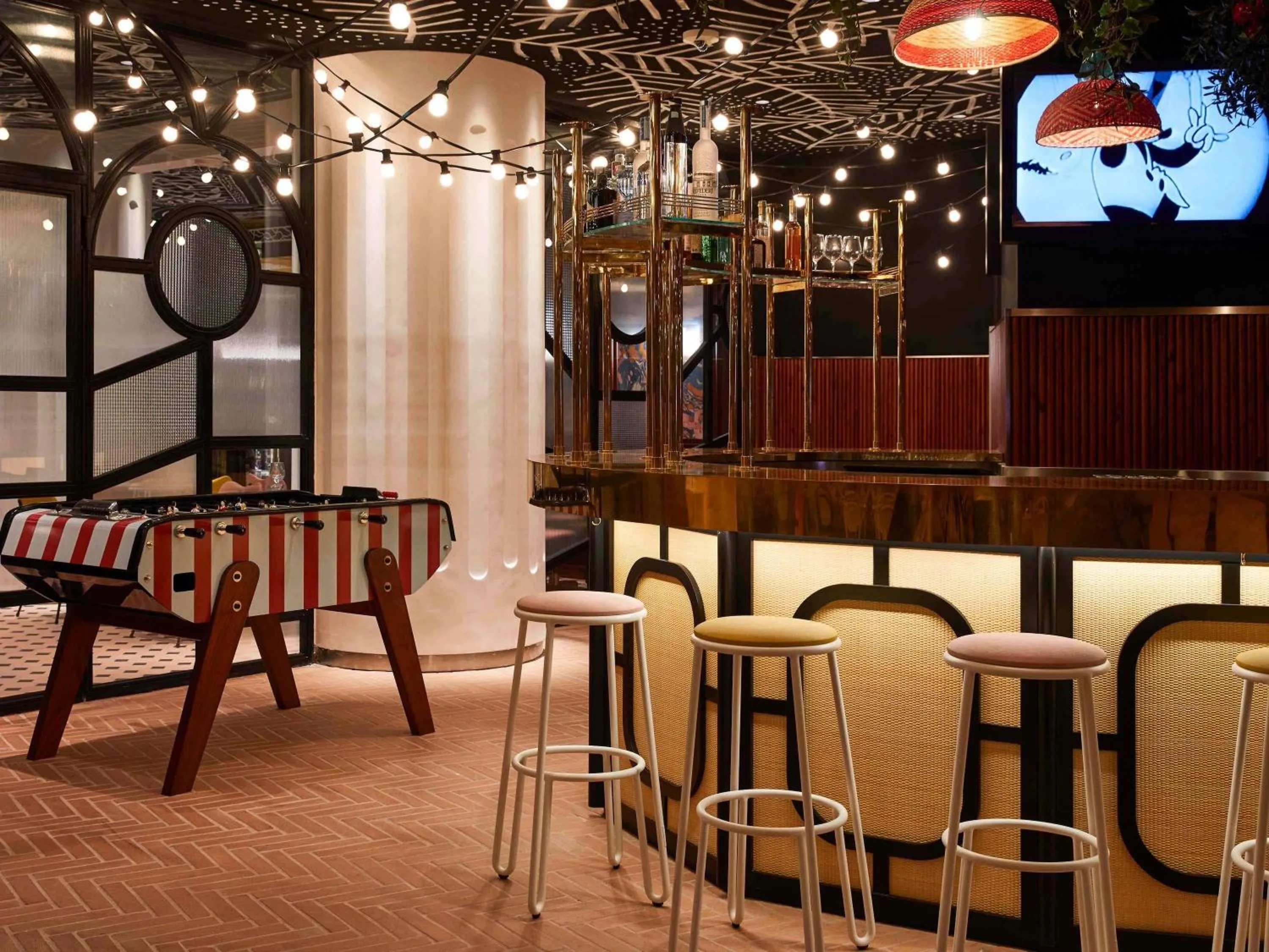 Lounge or bar in Mama Shelter Roma