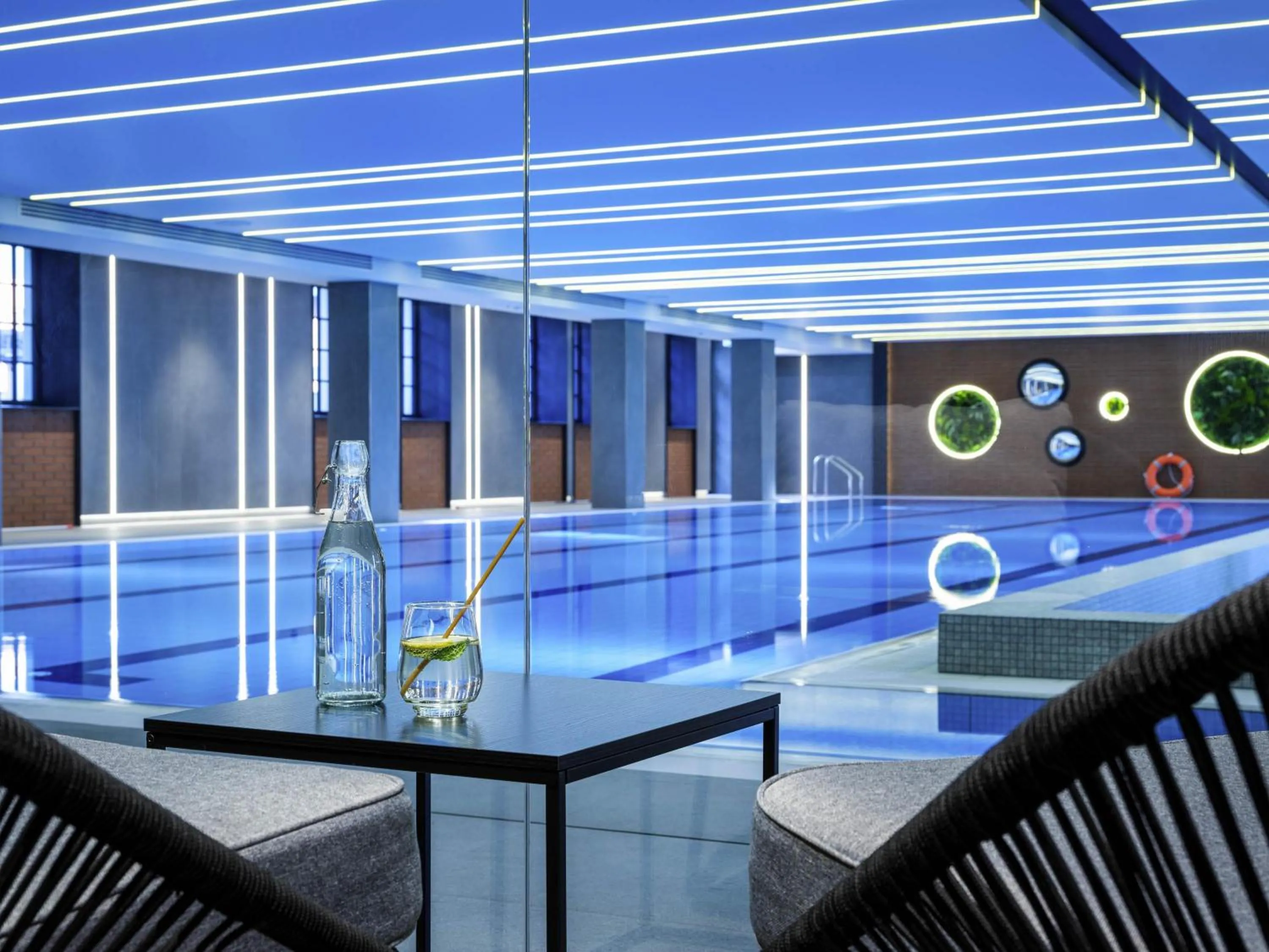 Pool view in Mercure Krakow Fabryczna City