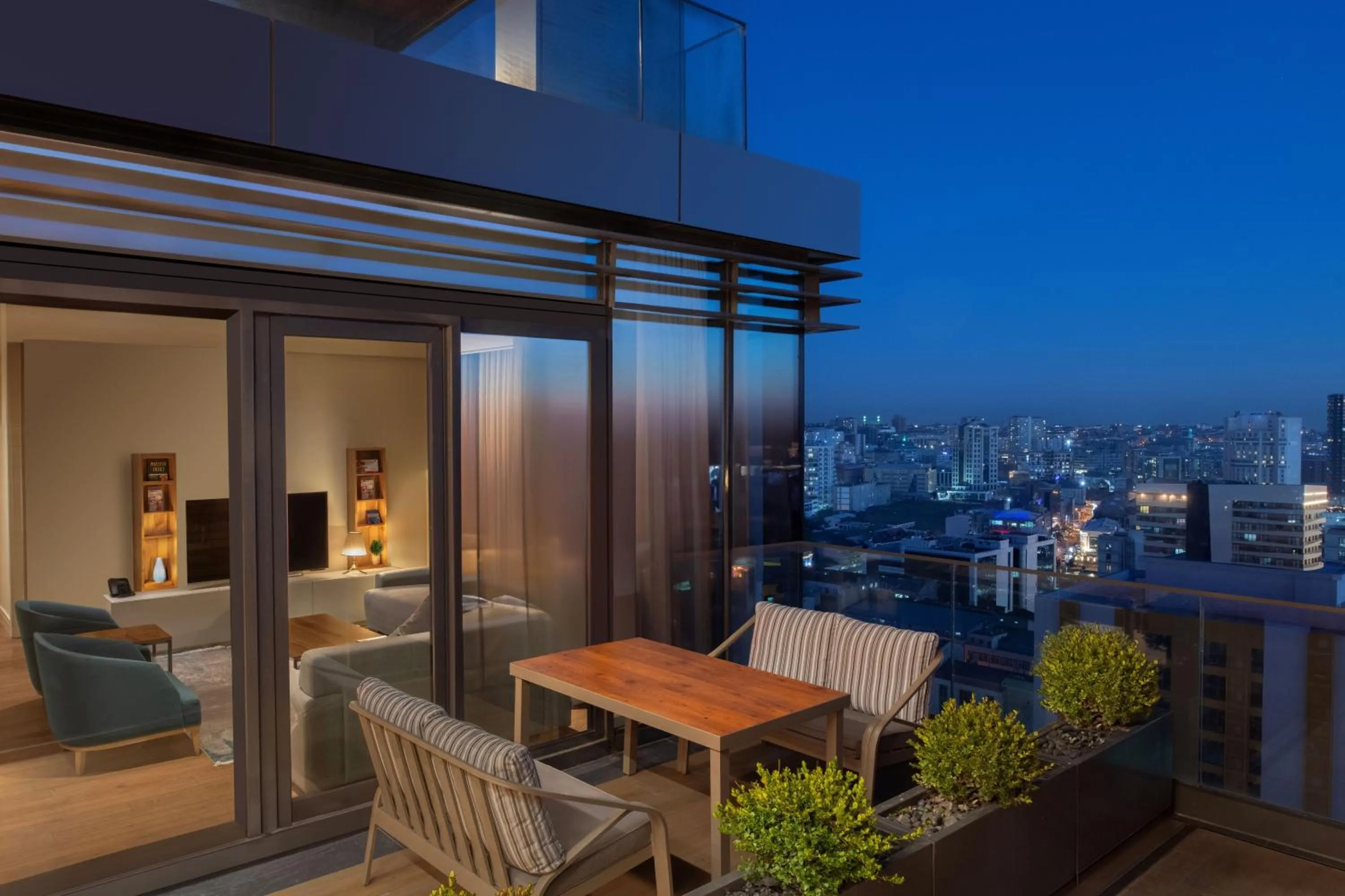 Balcony/Terrace in Movenpick Living Istanbul West
