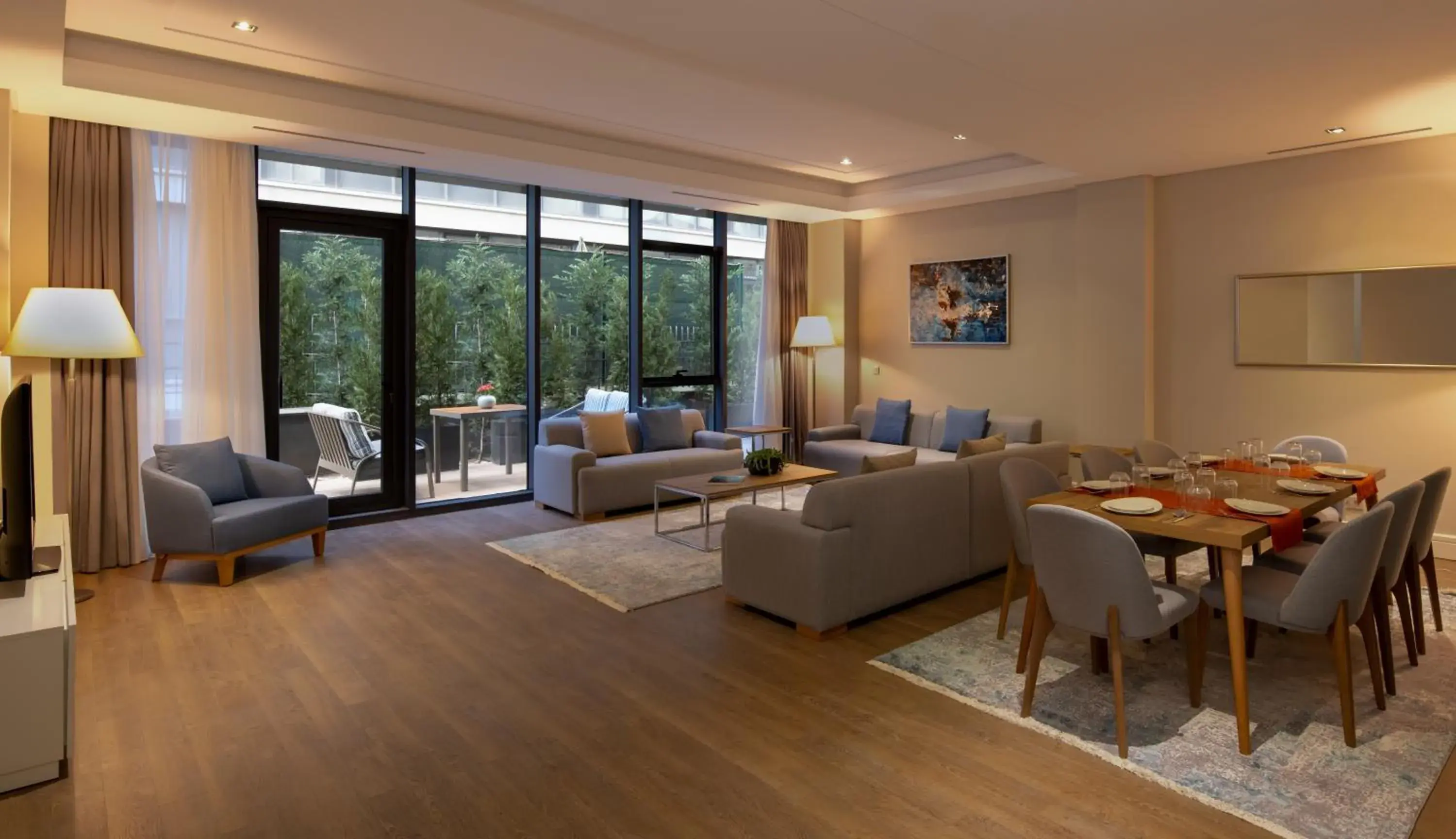 Deluxe Garden Four Bedroom Apartment in Movenpick Living Istanbul West Deluxe Garden Four Bedroom Apartment in Movenpick Living Istanbul West