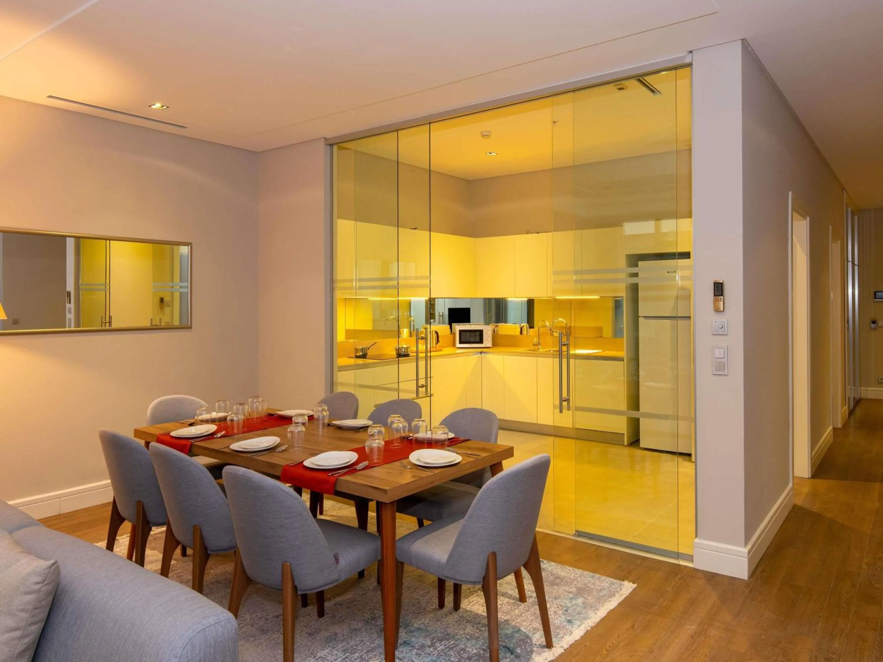 Bedroom in Movenpick Living Istanbul West