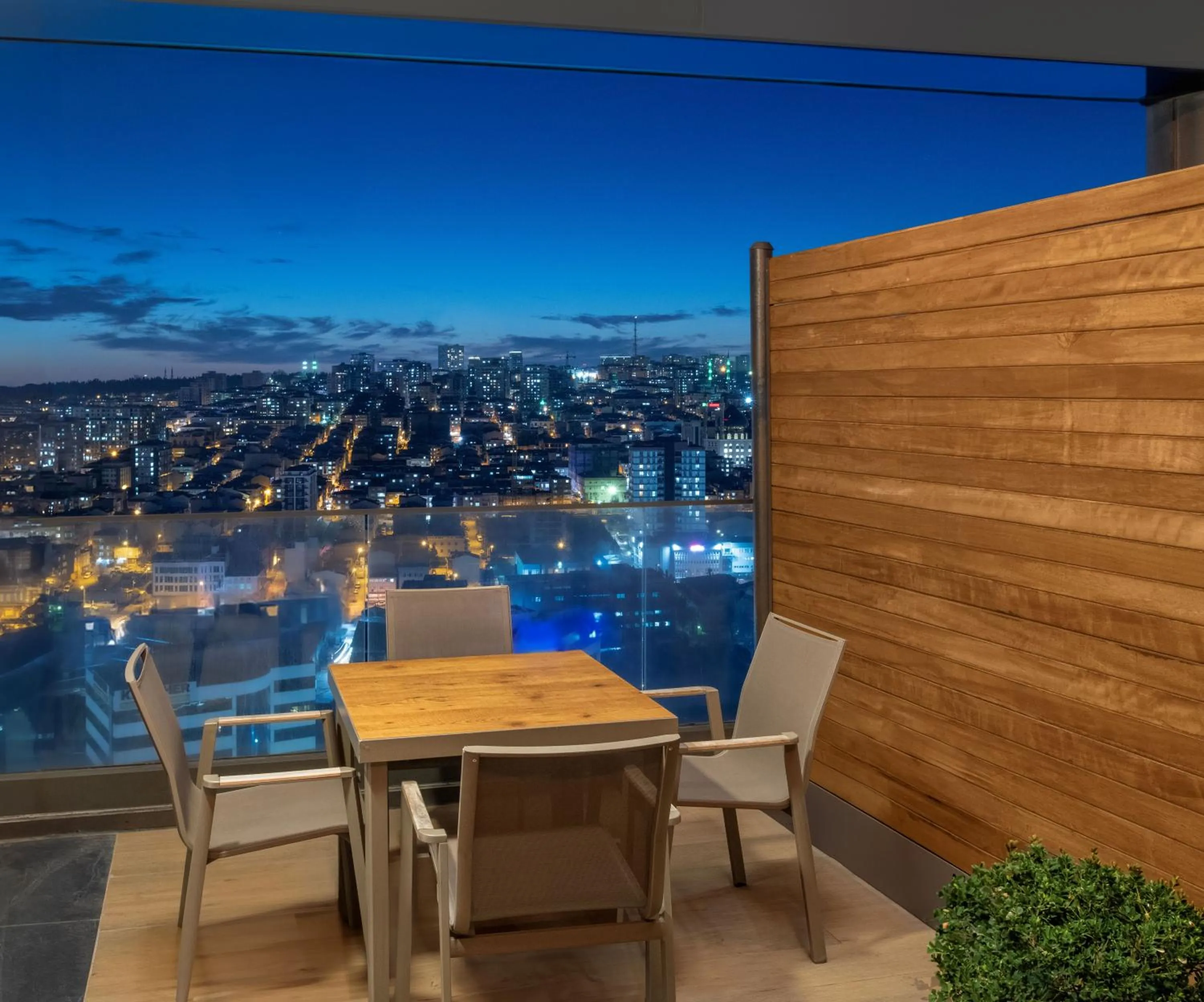 Balcony/Terrace in Movenpick Living Istanbul West
