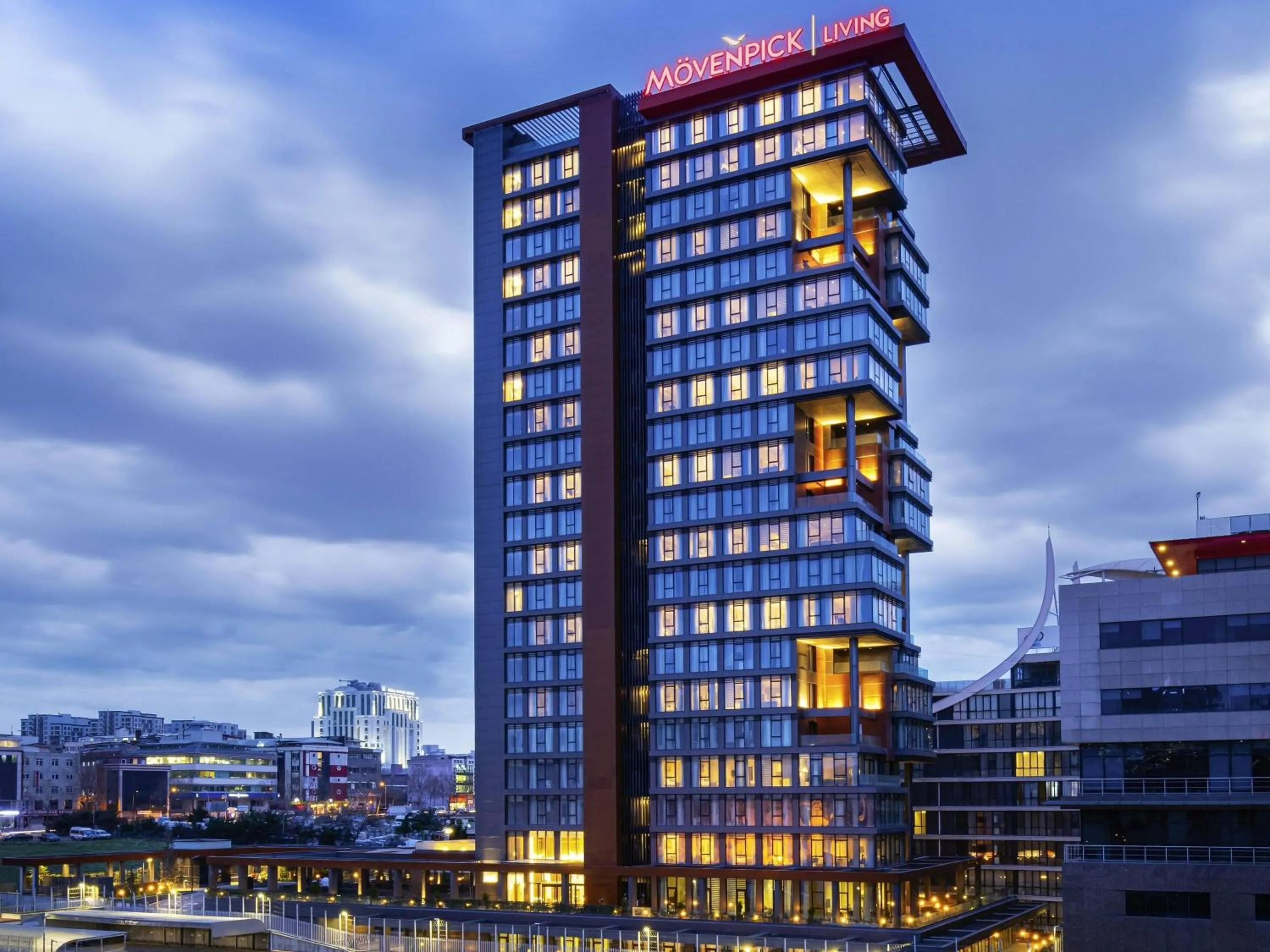 Property building in Movenpick Living Istanbul West