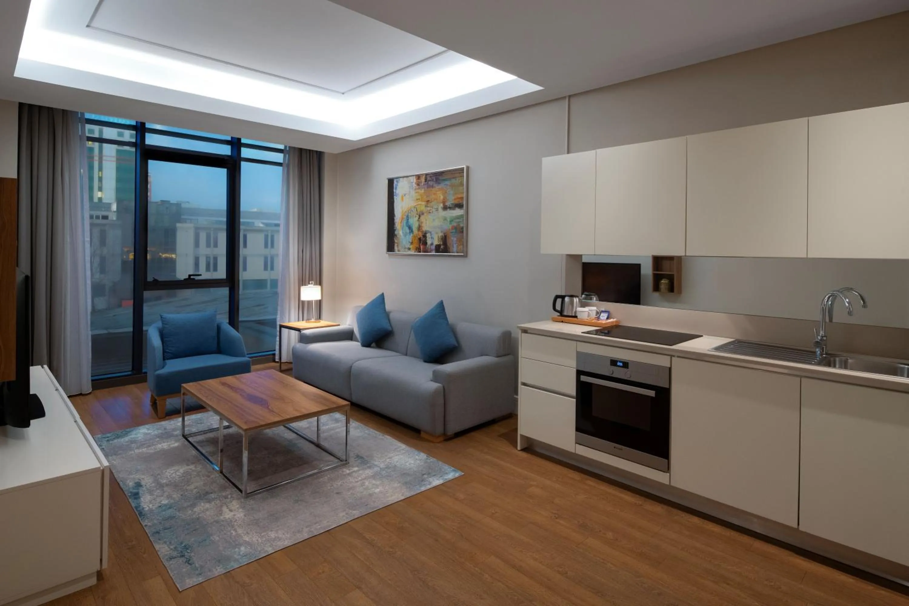 Living room in Movenpick Living Istanbul West