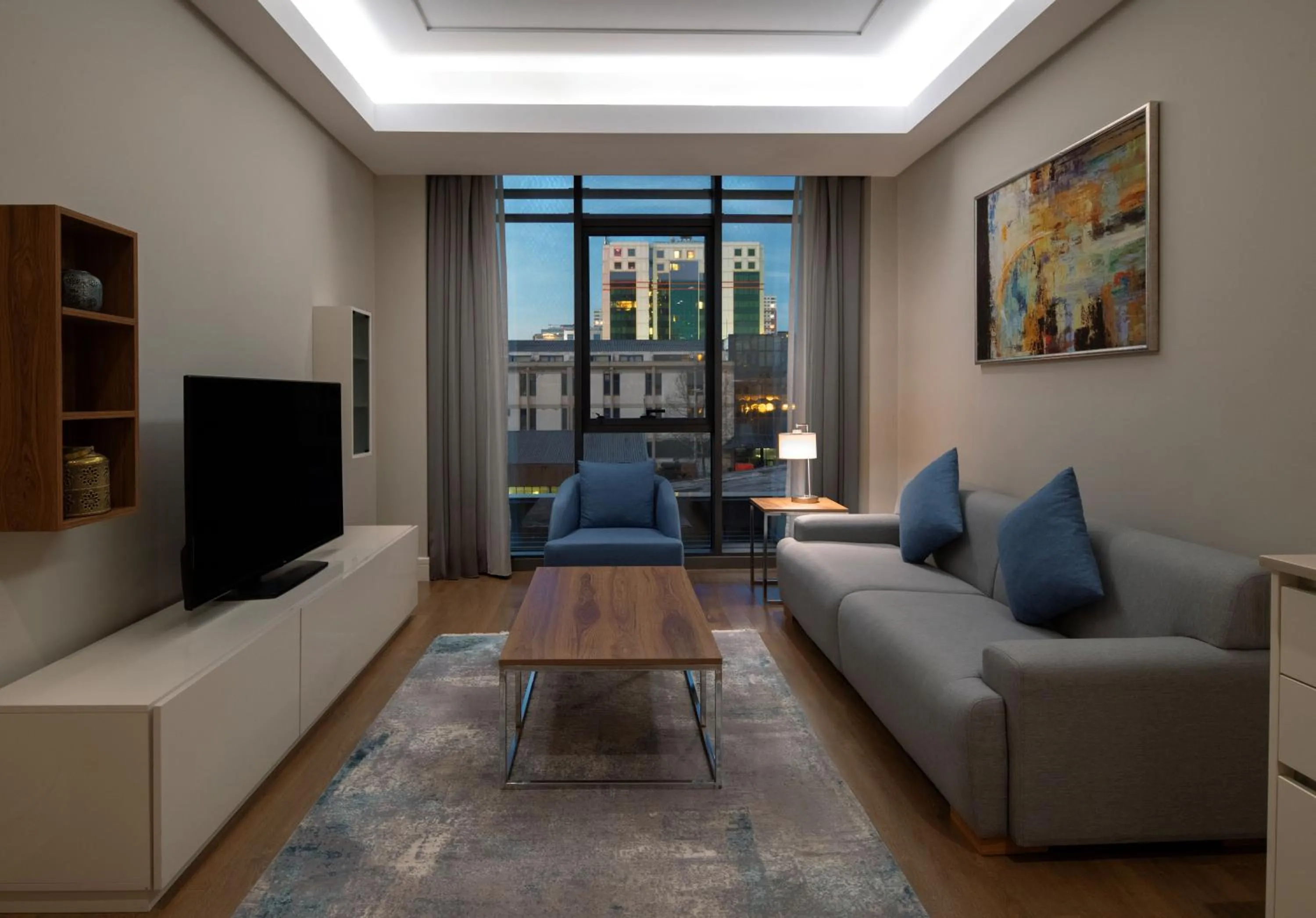 Living room in Movenpick Living Istanbul West