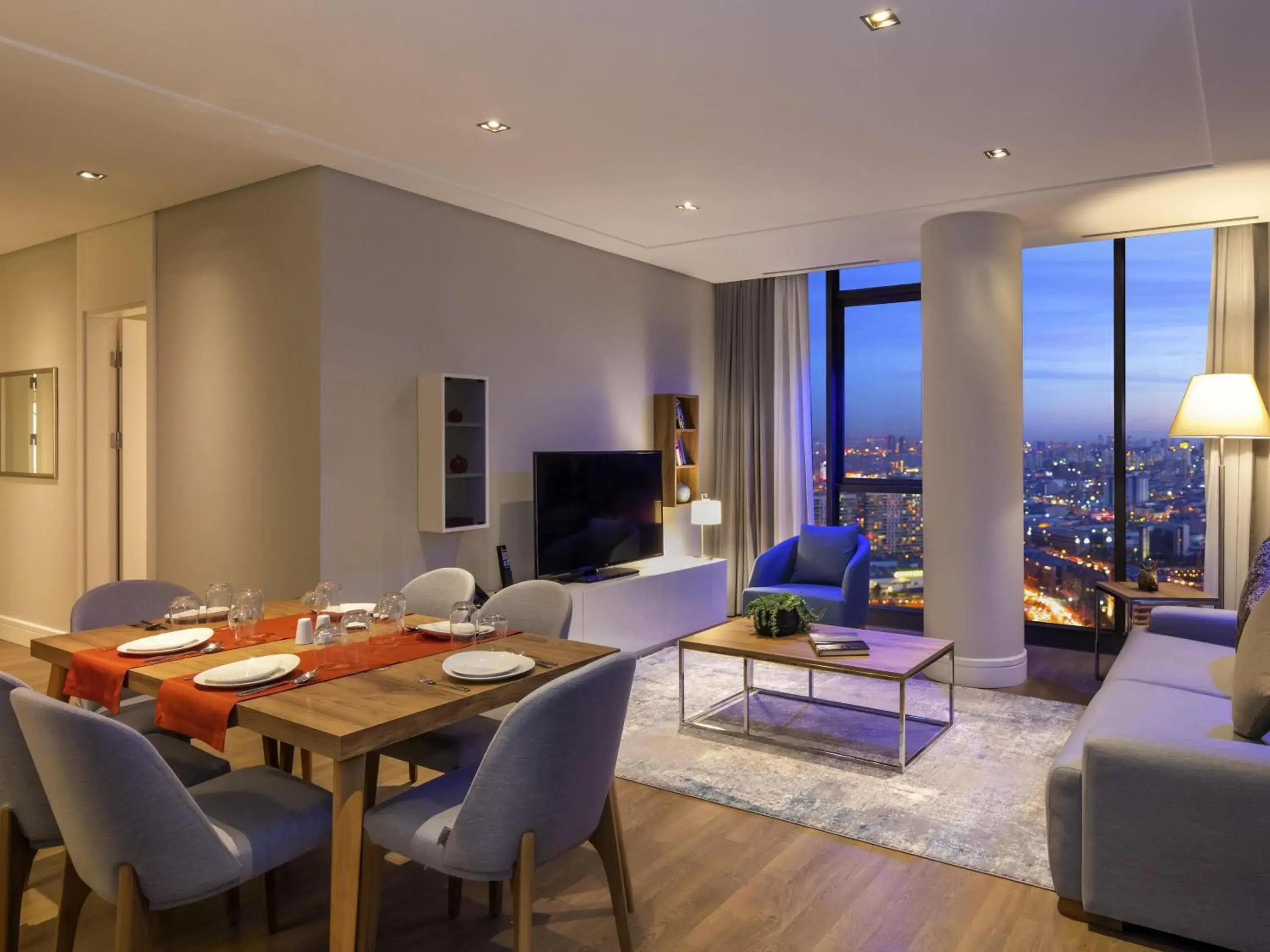 Deluxe Three Bedroom Apartment with Terrace in Movenpick Living Istanbul West Deluxe Three Bedroom Apartment with Terrace in Movenpick Living Istanbul West