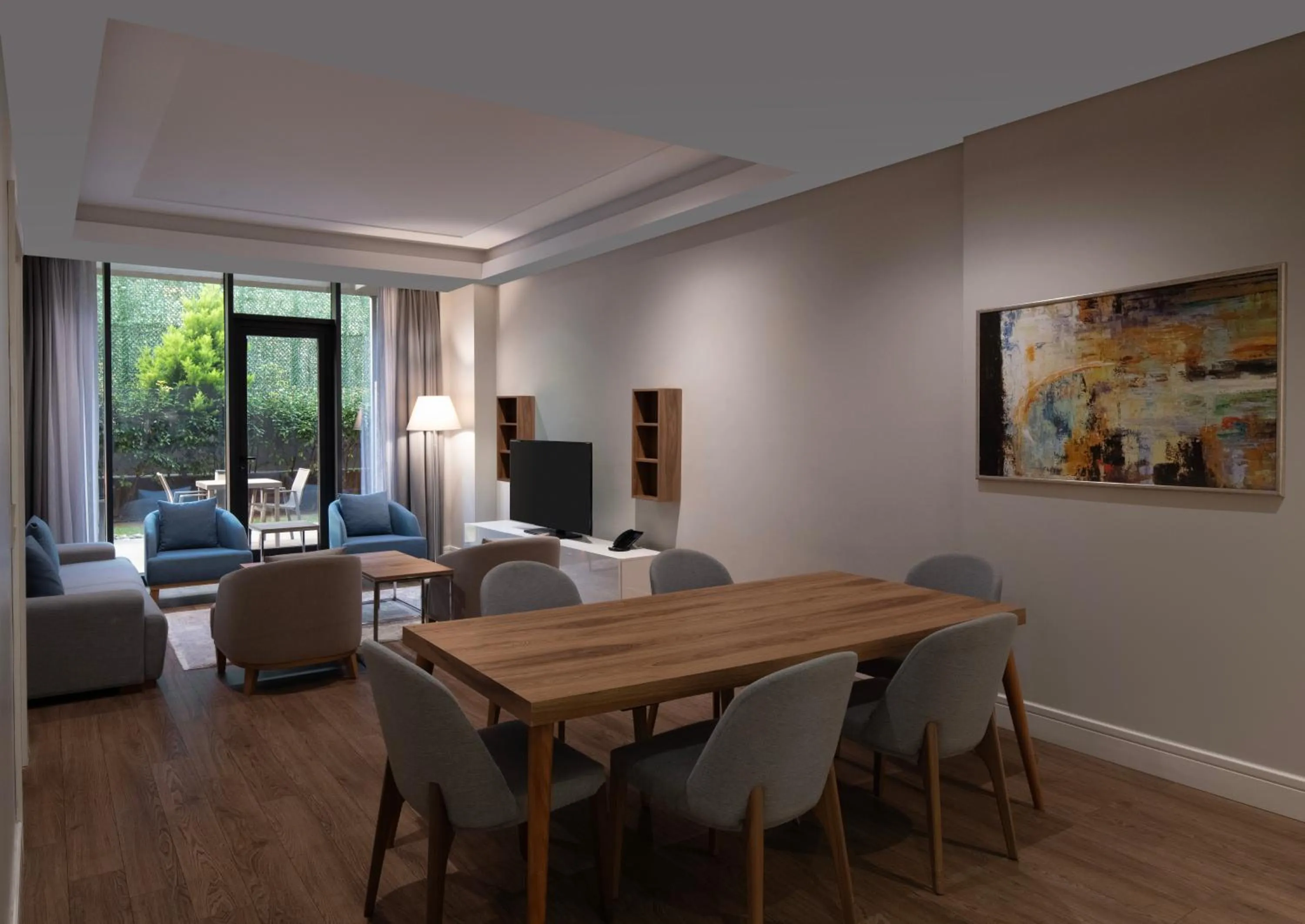 Living room in Movenpick Living Istanbul West