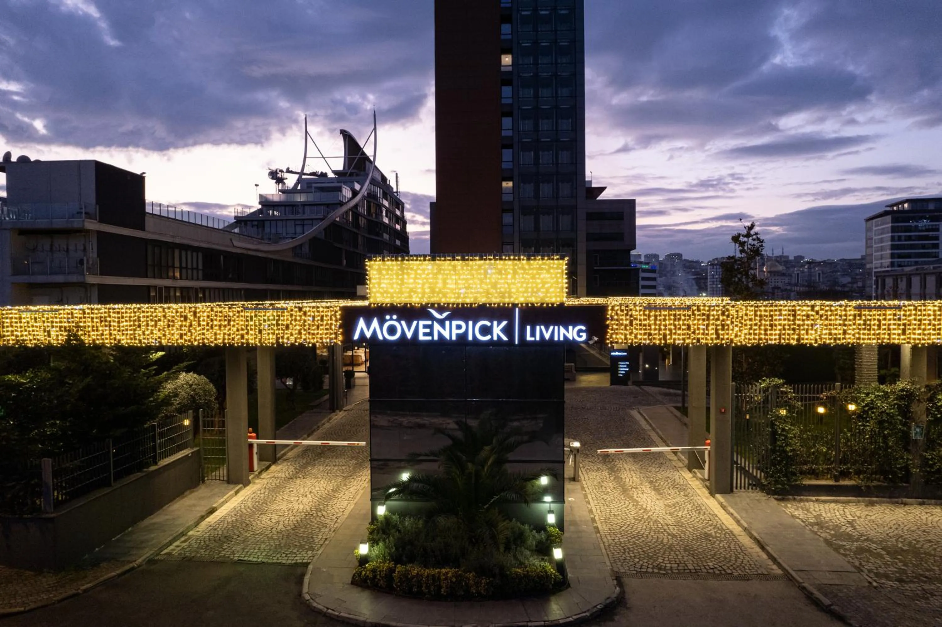 Property building in Movenpick Living Istanbul West