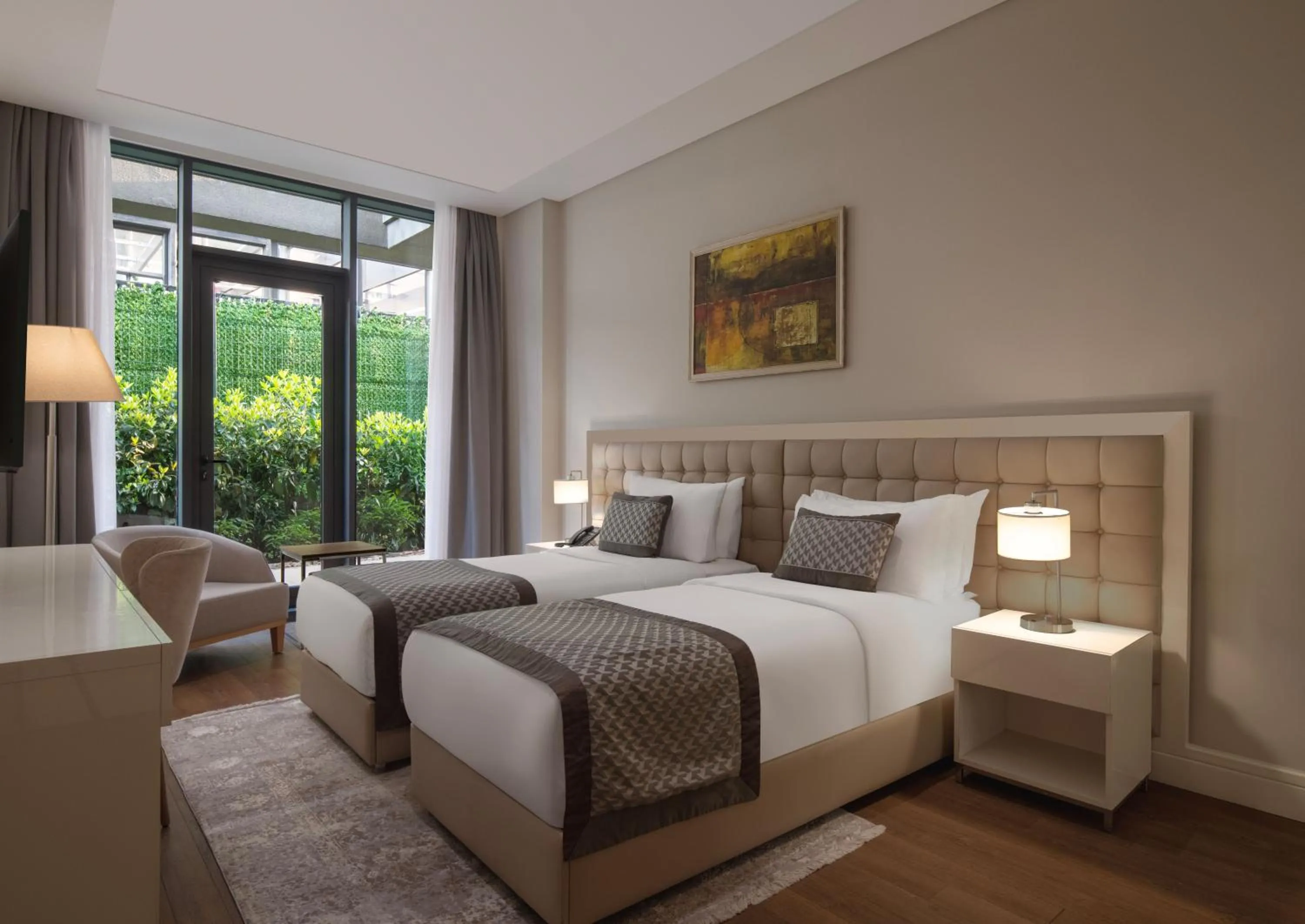 Bedroom, Bed in Movenpick Living Istanbul West
