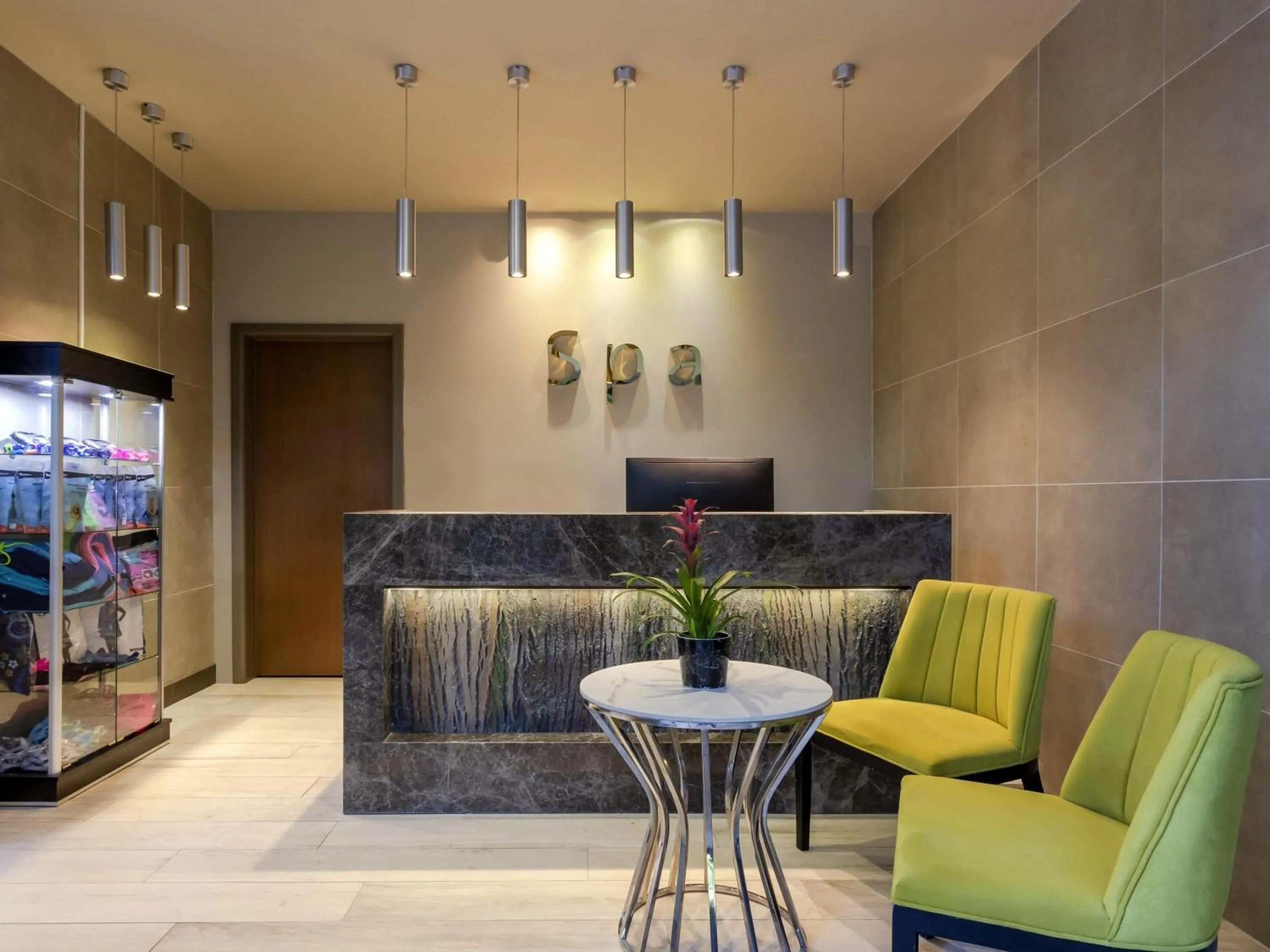 Pool view in Movenpick Living Istanbul West