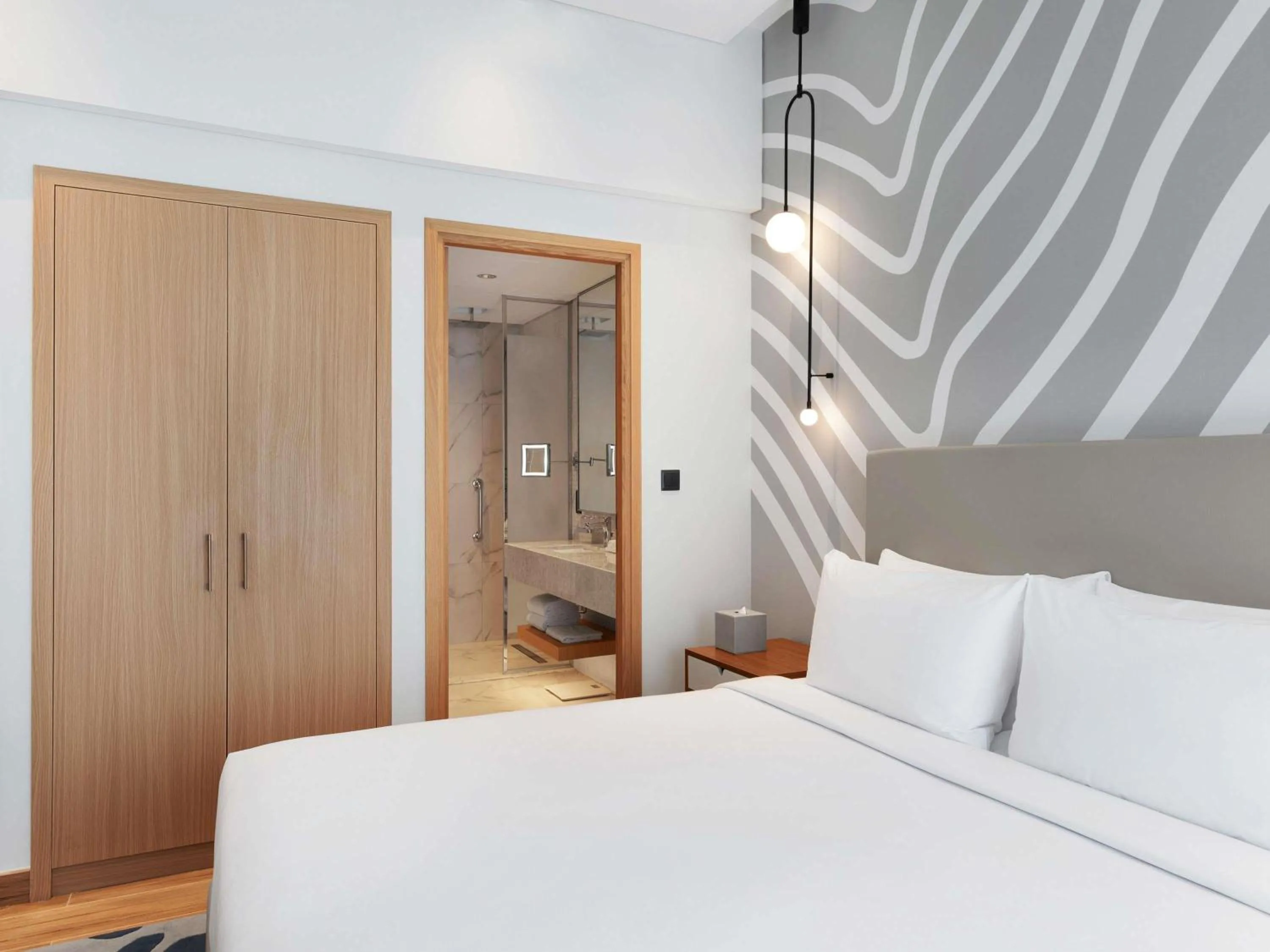 Bedroom, Bed in Adagio Premium The Palm