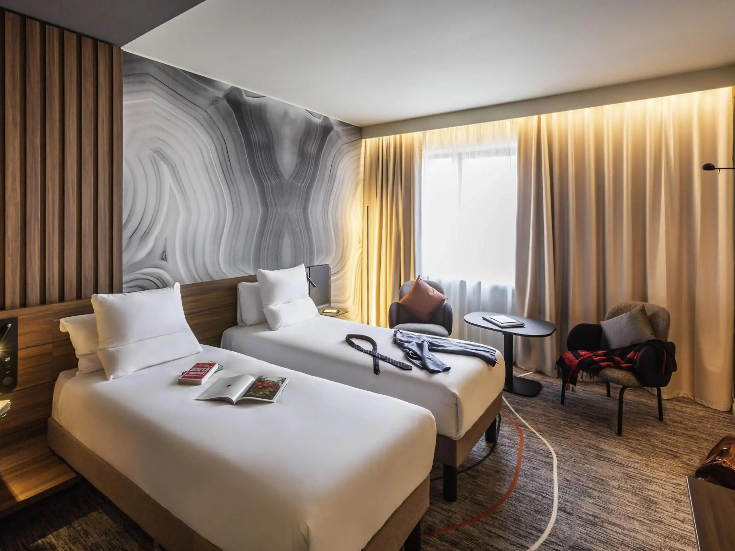 Superior Twin Room in Novotel Cambridge North Superior Twin Room in Novotel Cambridge North