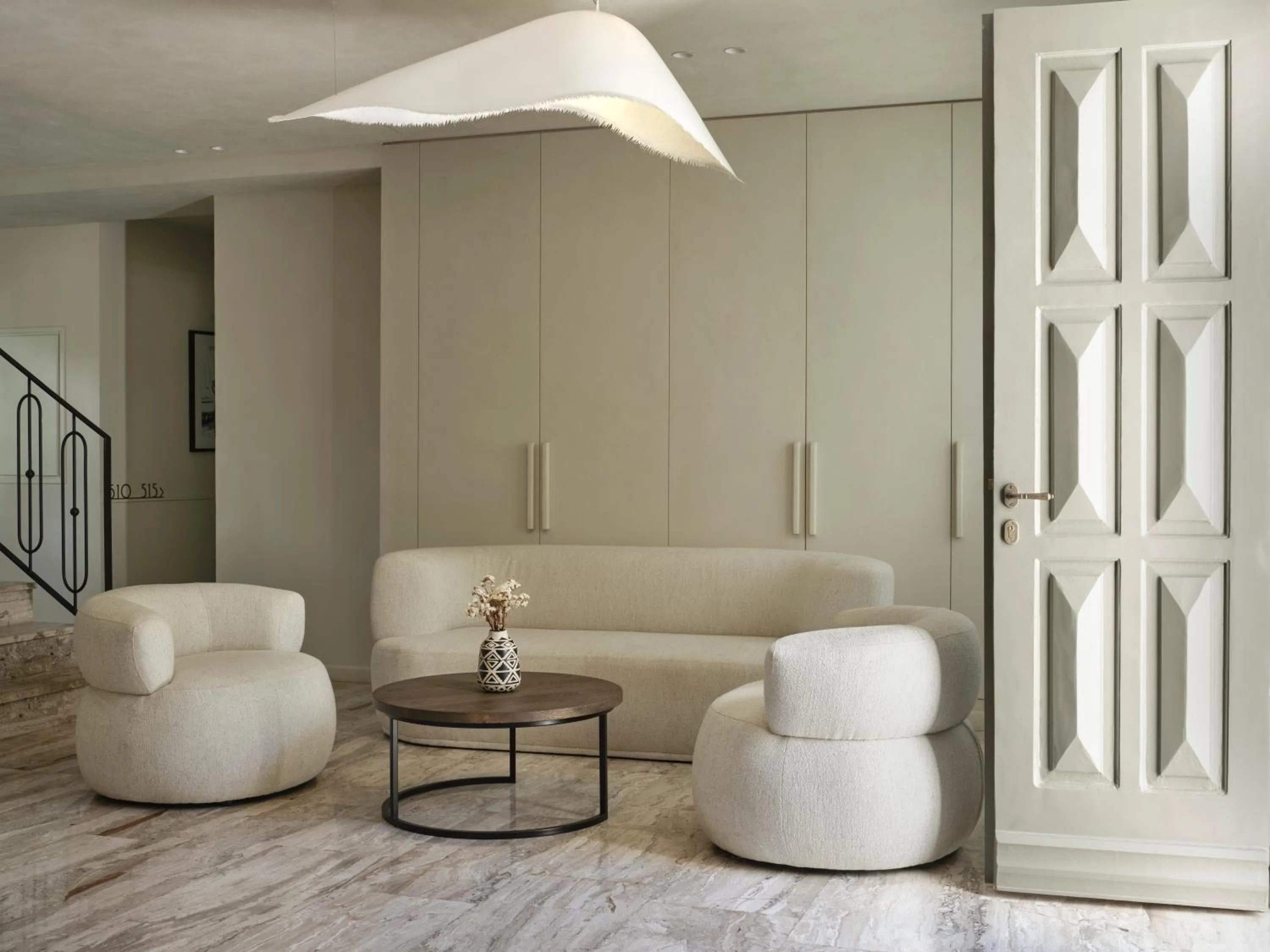 Seating area in Doryssa Method Hotel