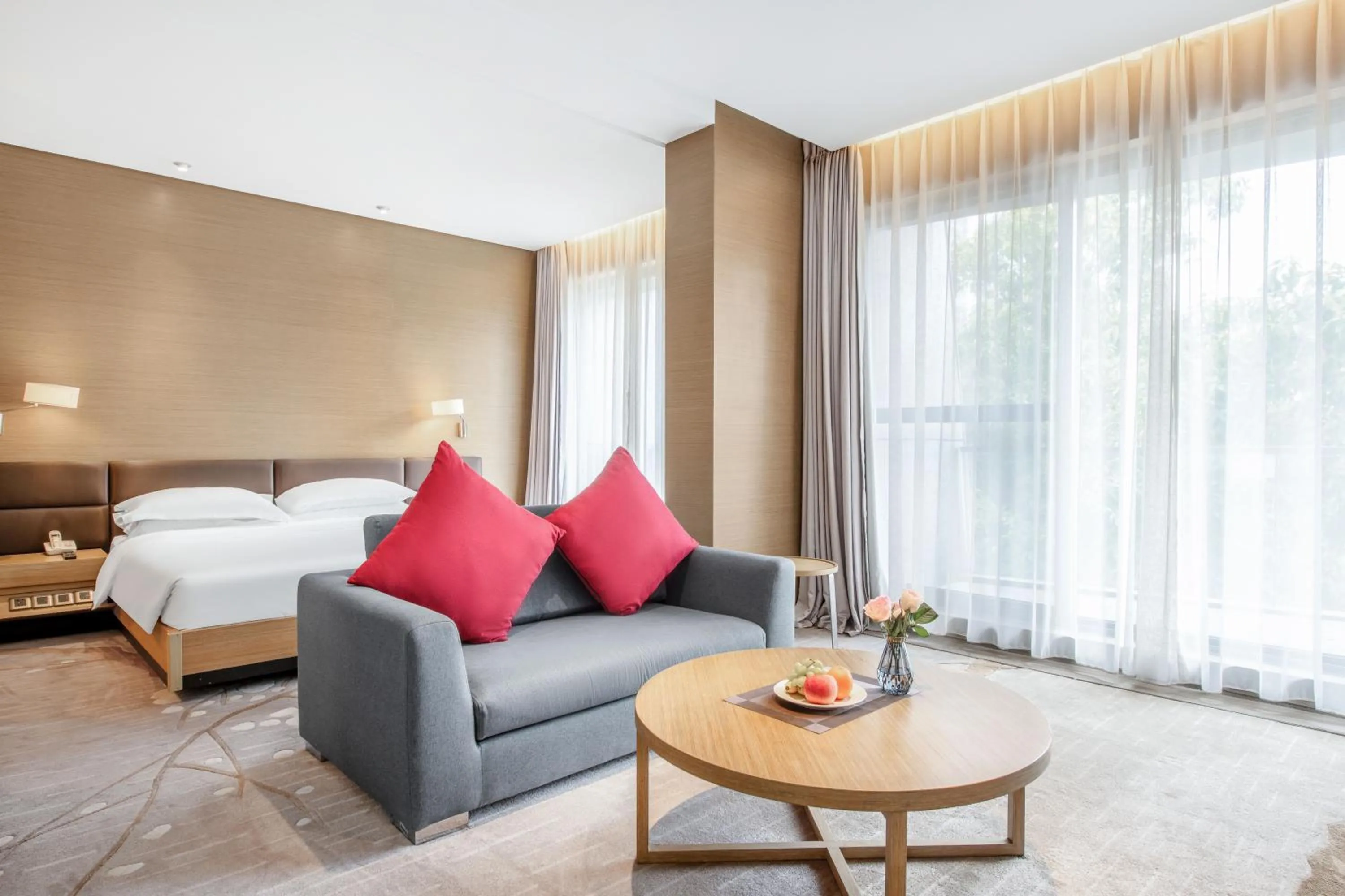 Photo of the whole room, Bed in CM Serviced Apartment Shenzhen Hillside