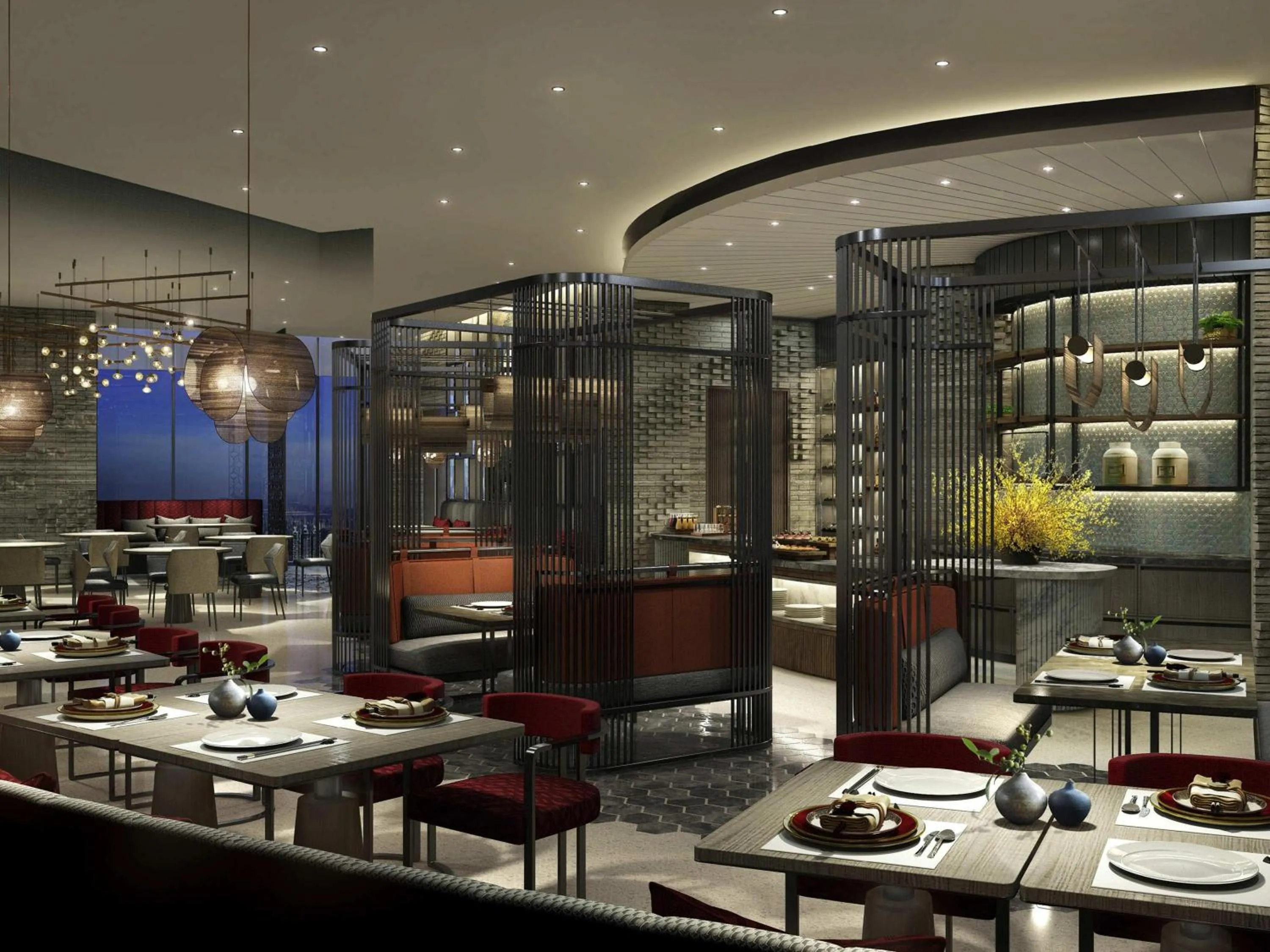 Restaurant/places to eat in Sofitel Hangzhou Yingguan-Olympic Center Hotel