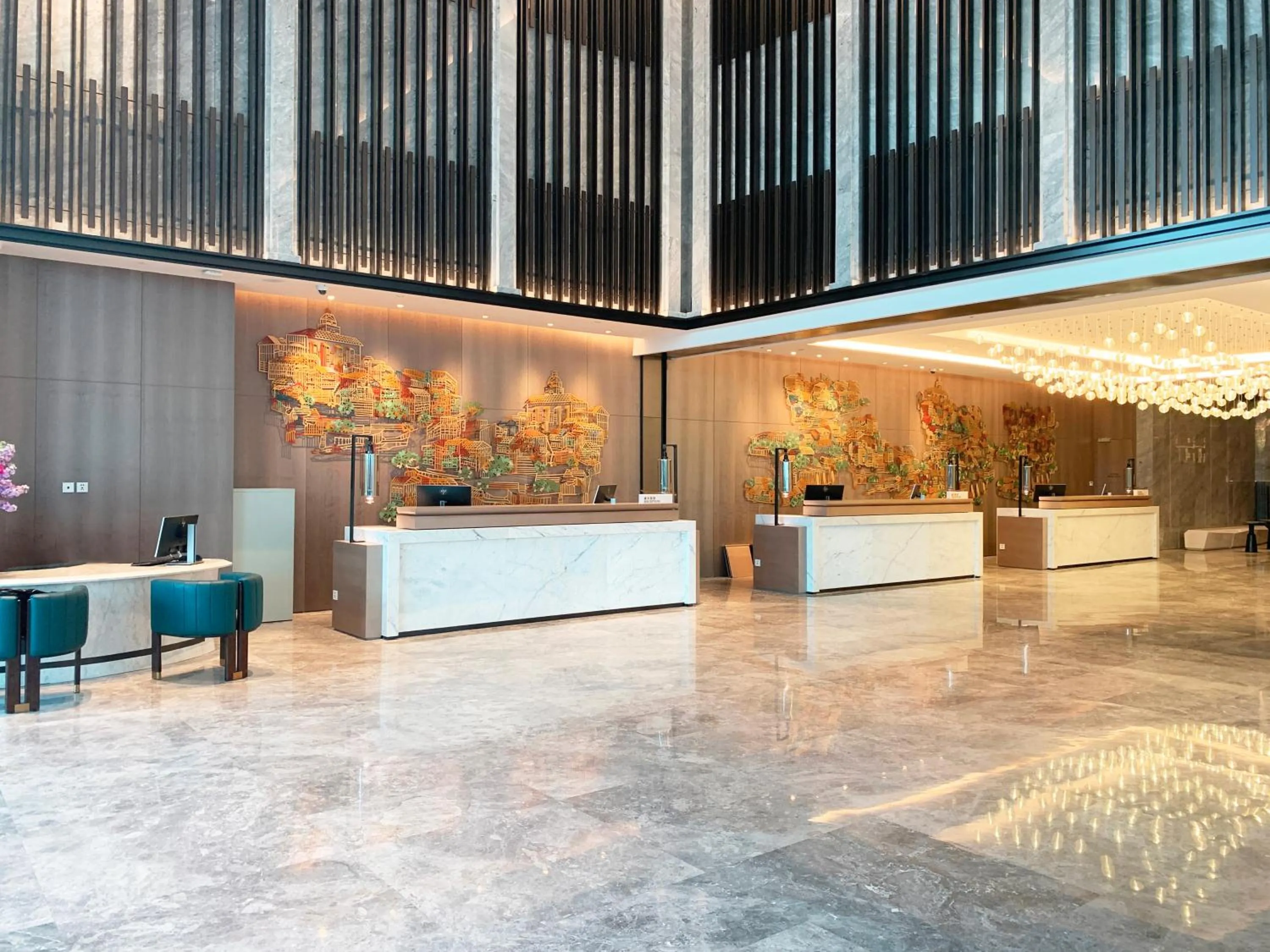 Lobby or reception in Sofitel Hangzhou Yingguan-Olympic Center Hotel