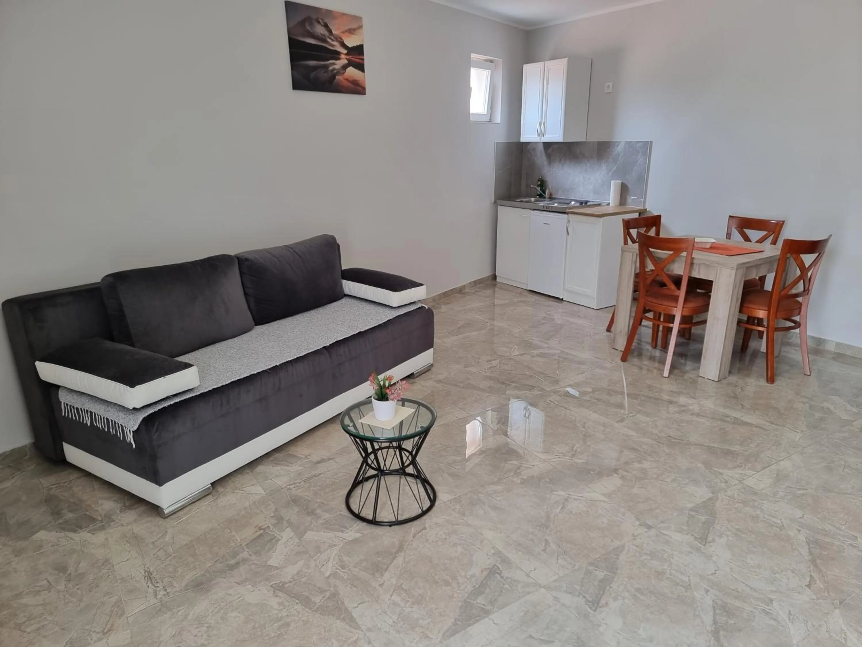 Living room in Fenix Apartments