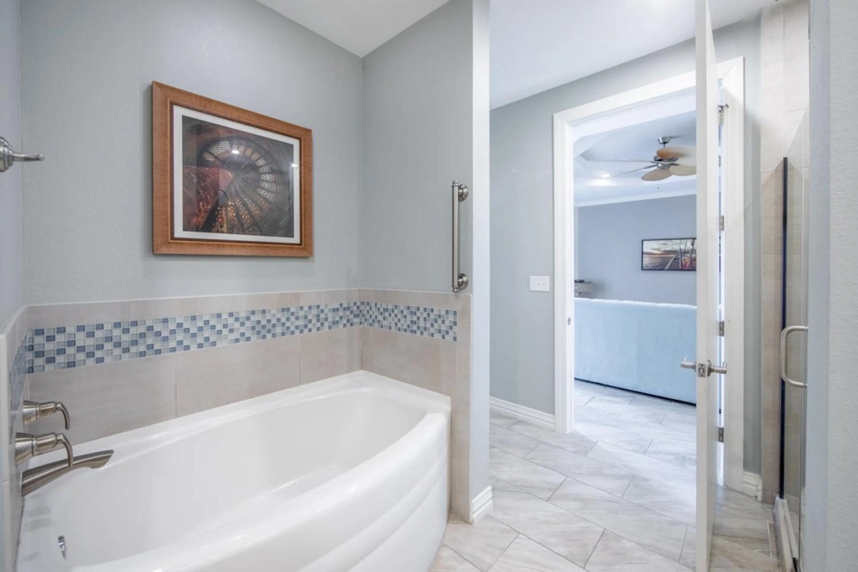 Bathroom in Holiday Inn Club Vacations Galveston Seaside Resort