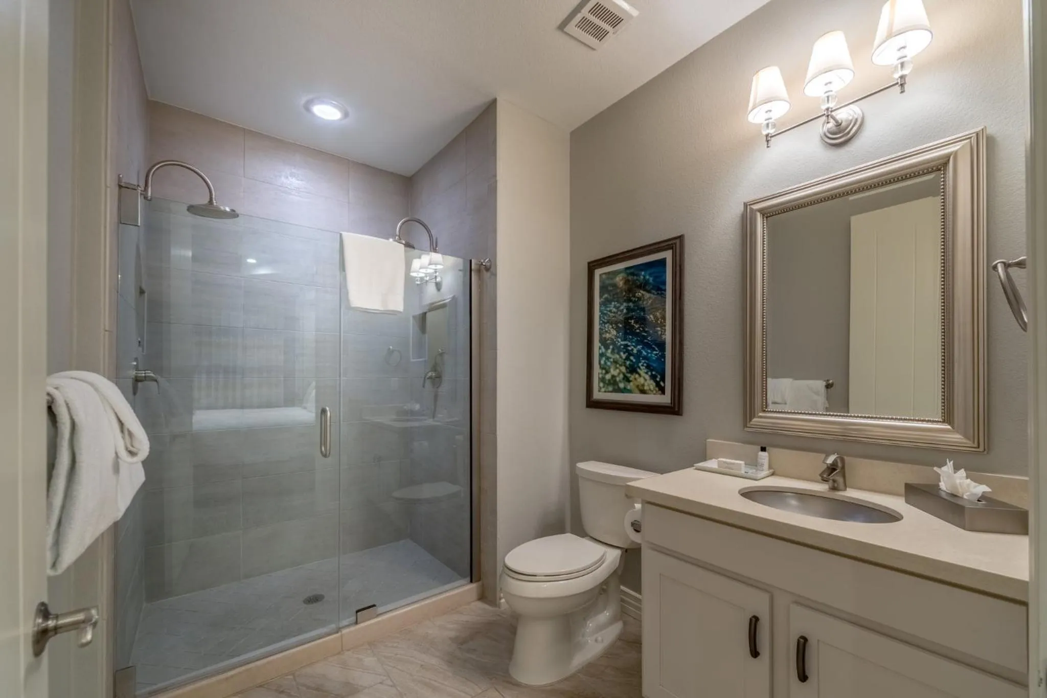 Bathroom in Holiday Inn Club Vacations Galveston Seaside Resort