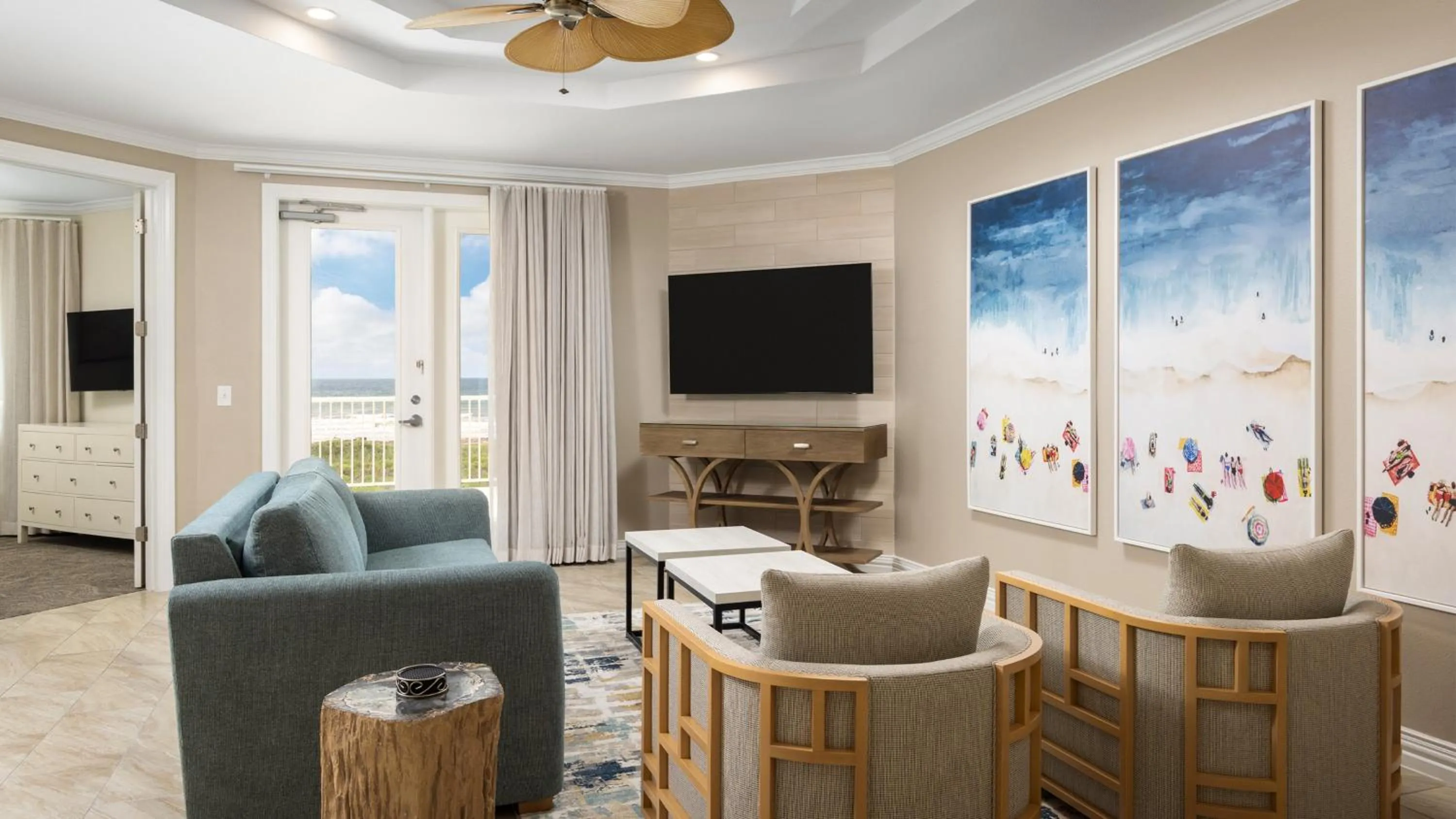 Photo of the whole room in Holiday Inn Club Vacations Galveston Seaside Resort