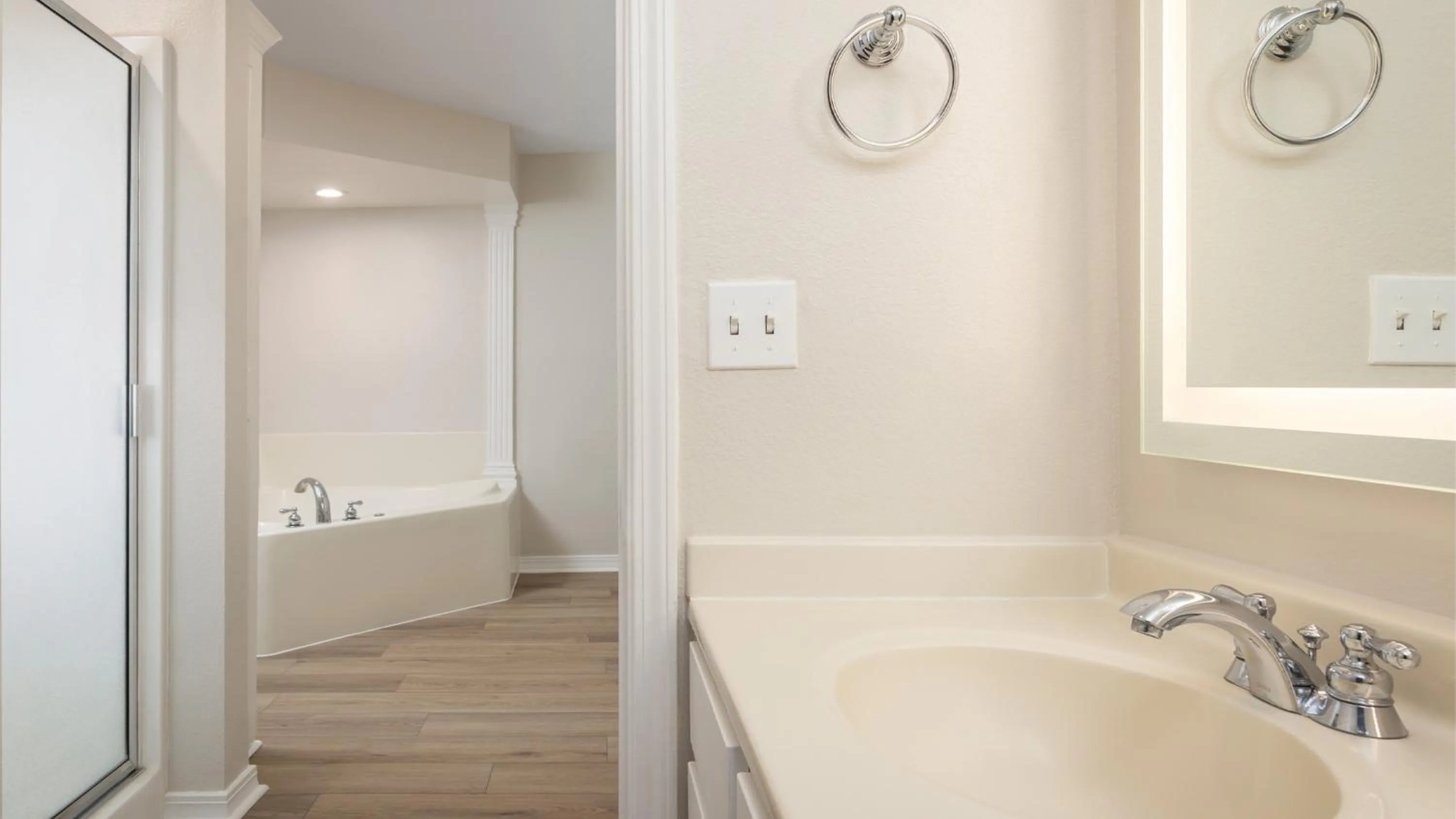 Bathroom in Holiday Inn Club Vacations Galveston Seaside Resort