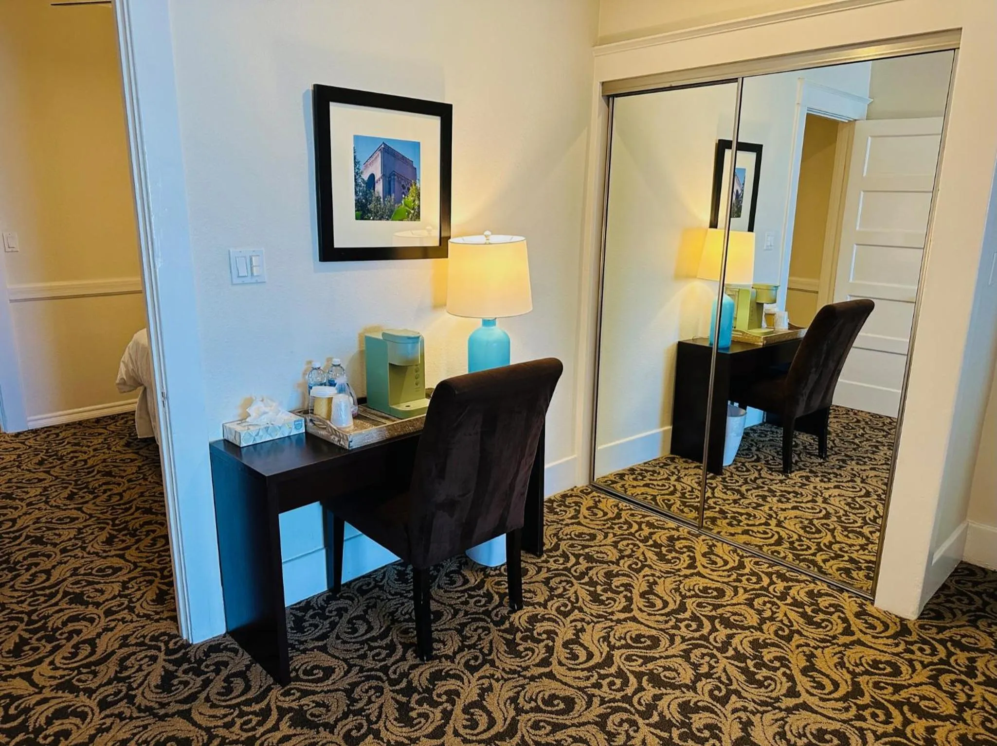 Living room in The Edgewater