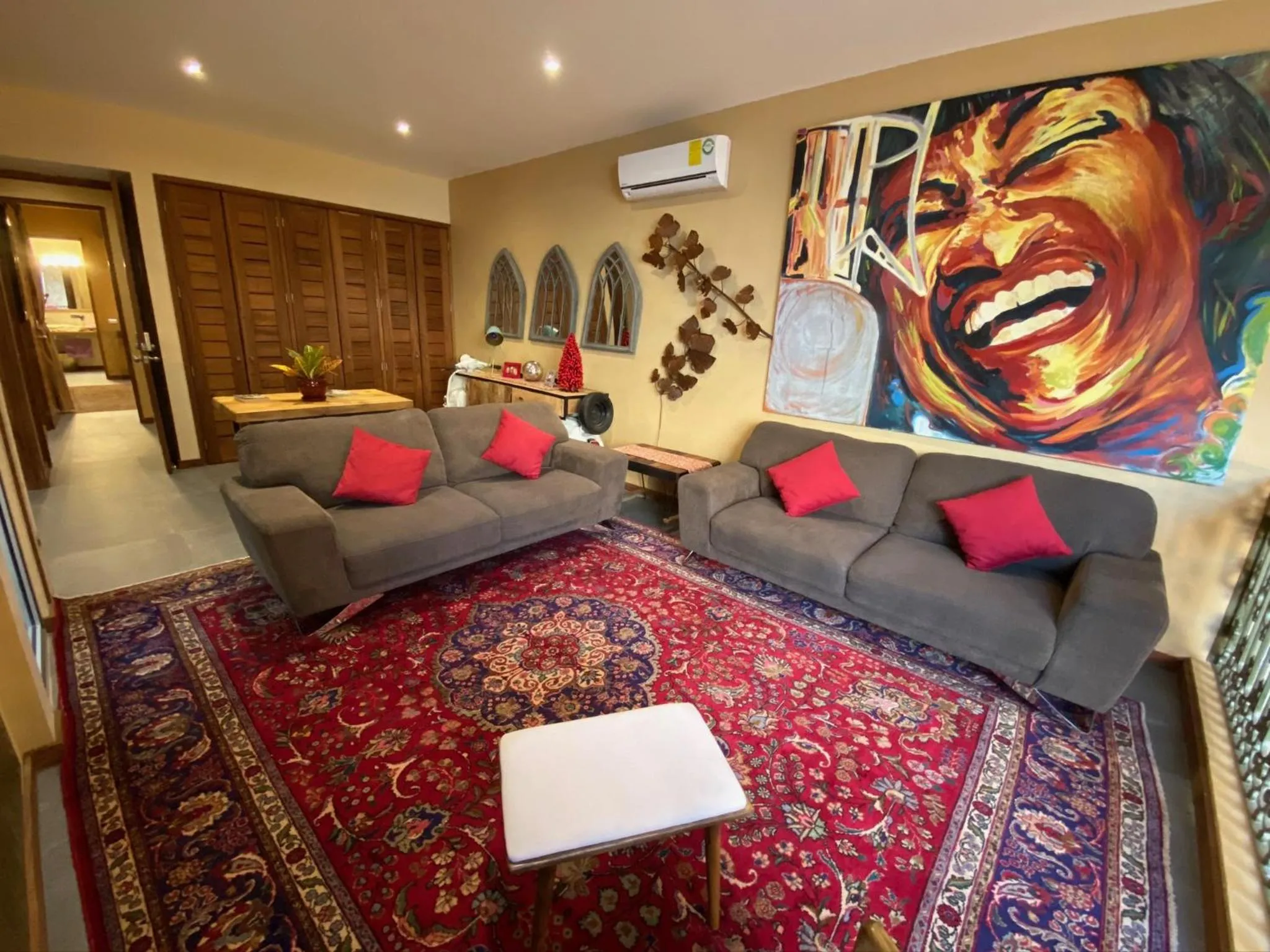 Living room in Casarte Boutique Hotel