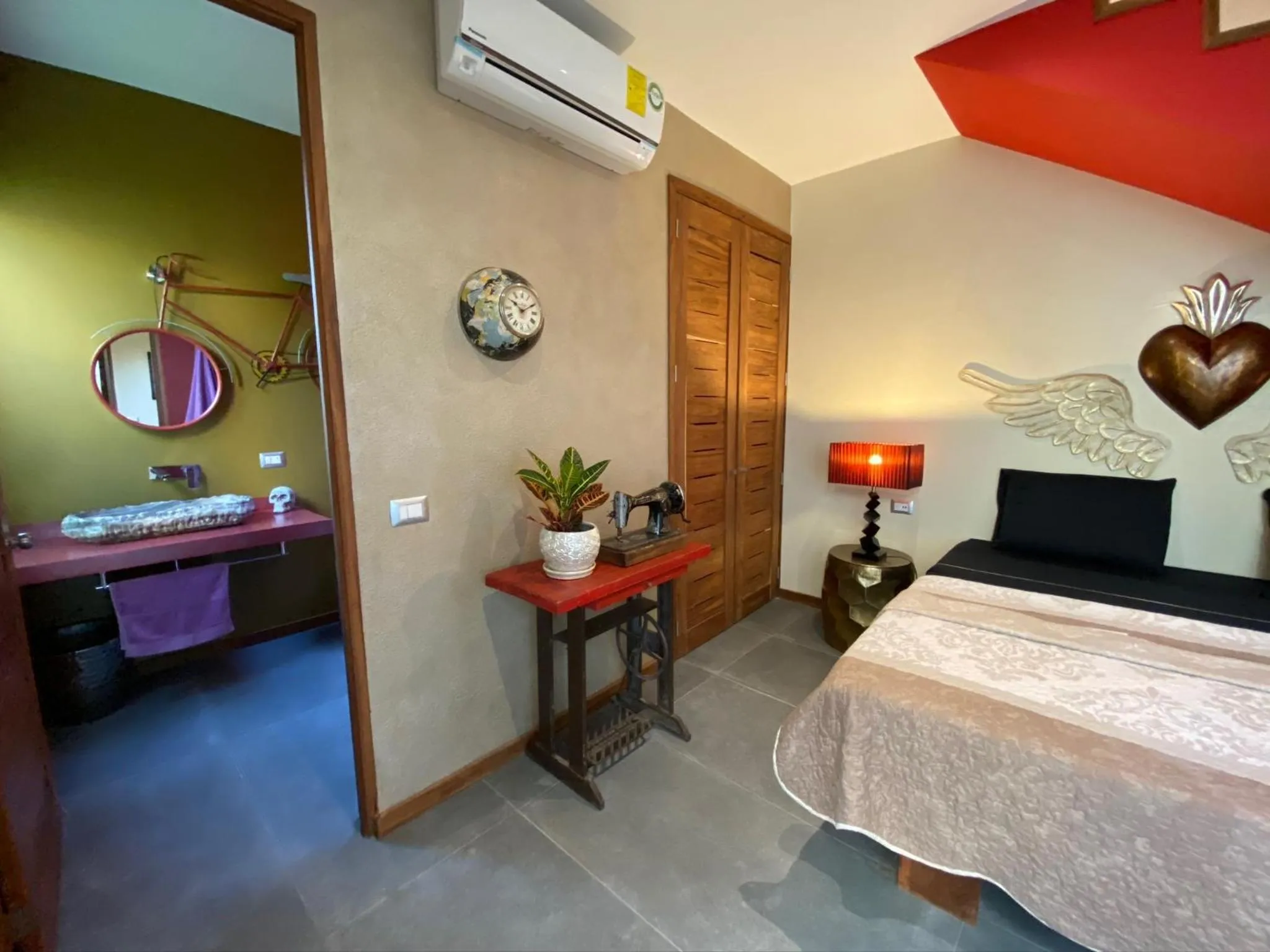 Bed in Casarte Boutique Hotel