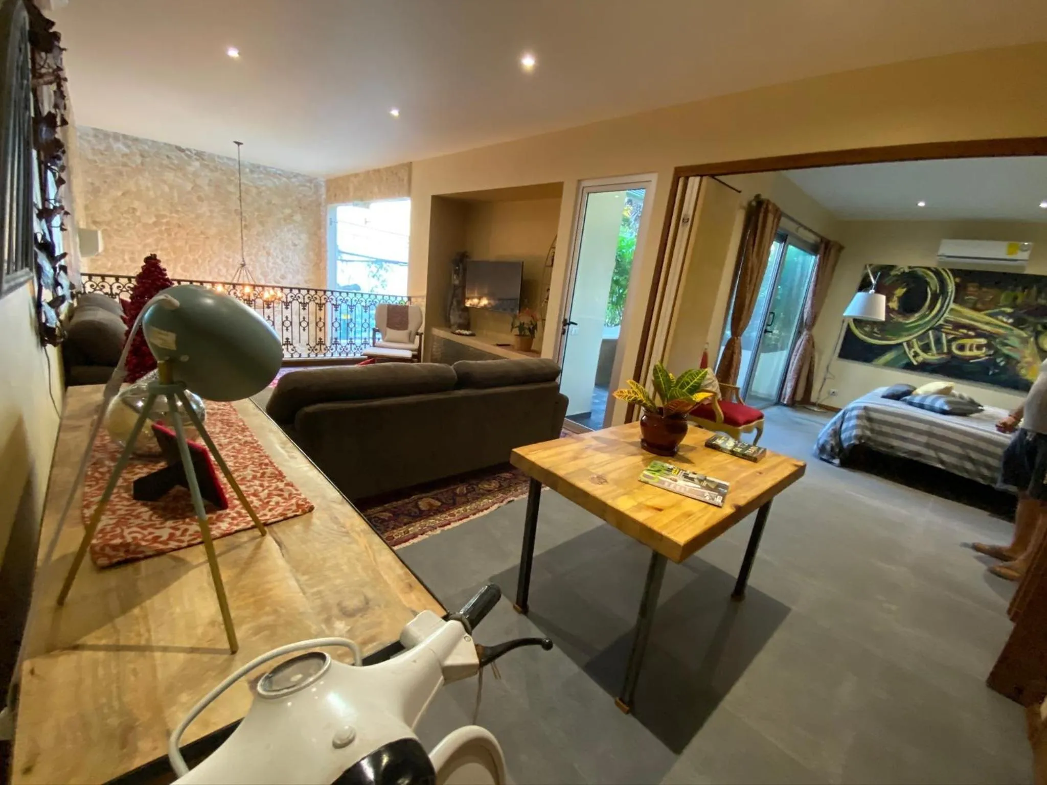 Living room, Bed in Casarte Boutique Hotel