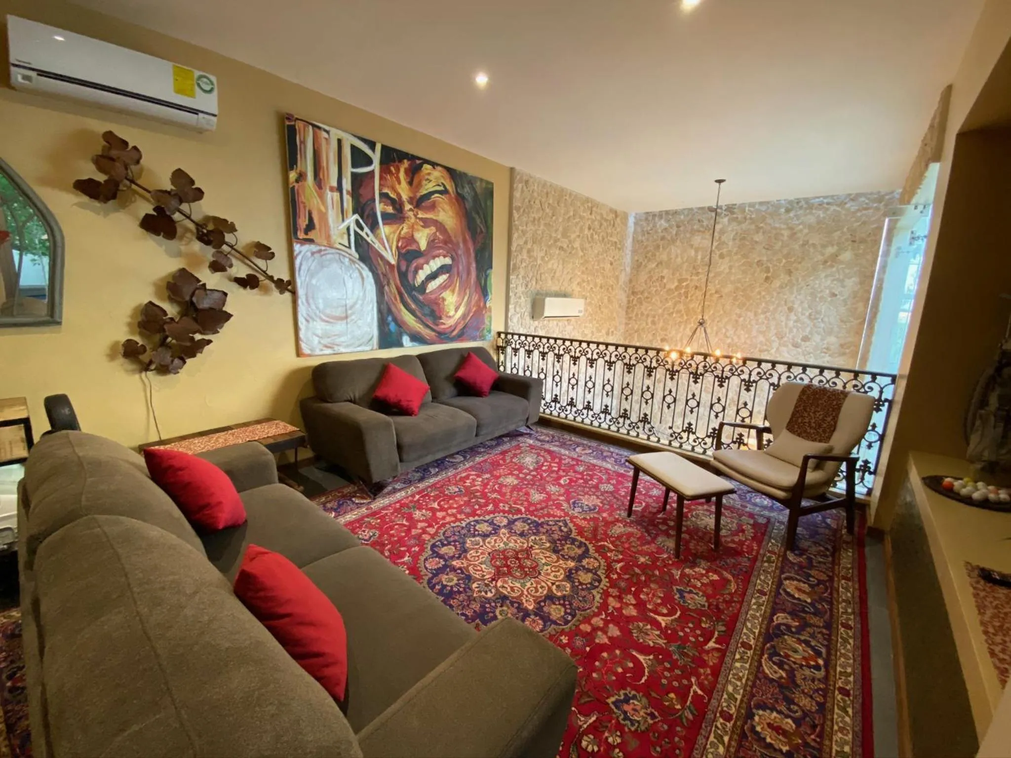 Living room in Casarte Boutique Hotel