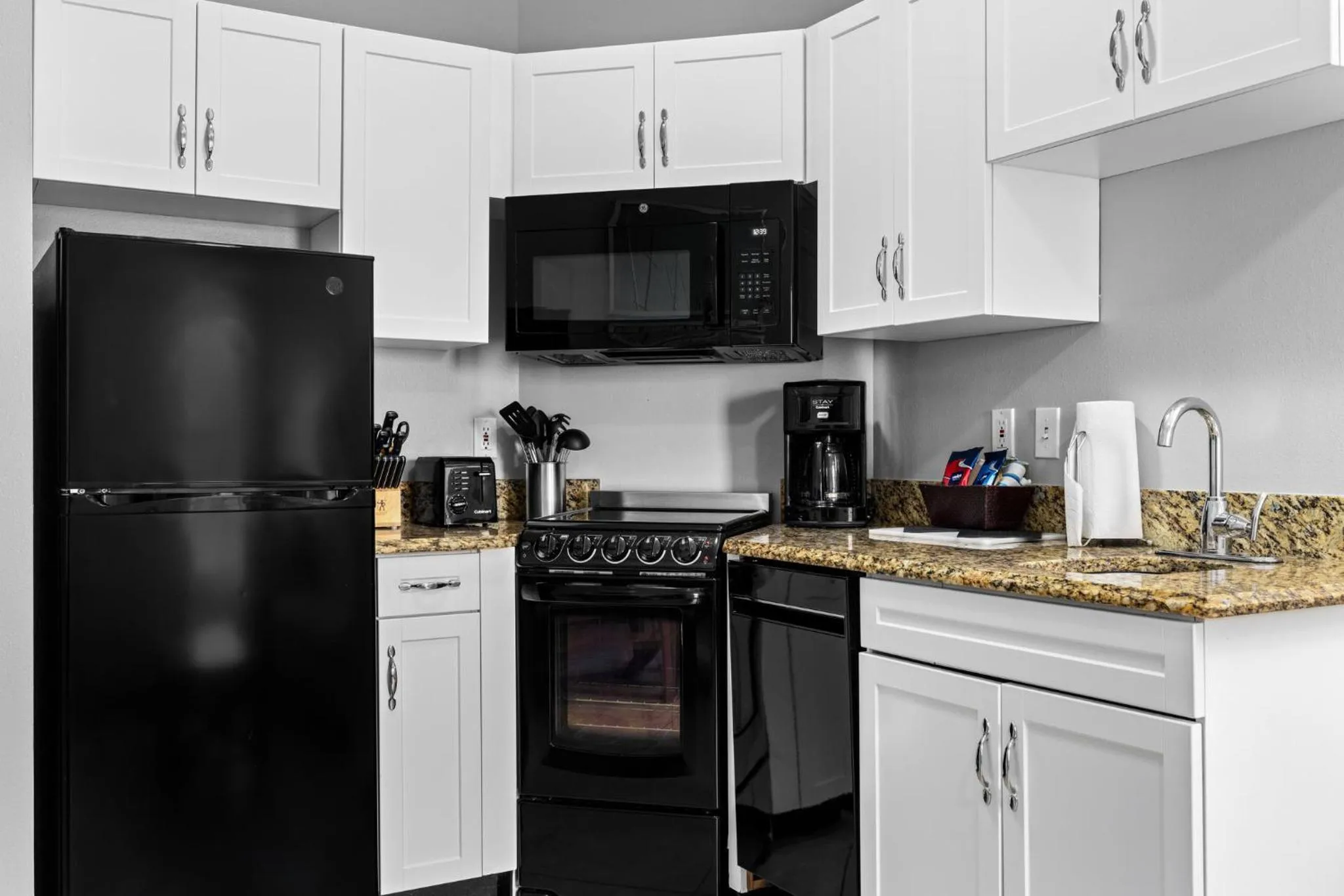 Communal kitchen in Club Wyndham at Majestic Sun