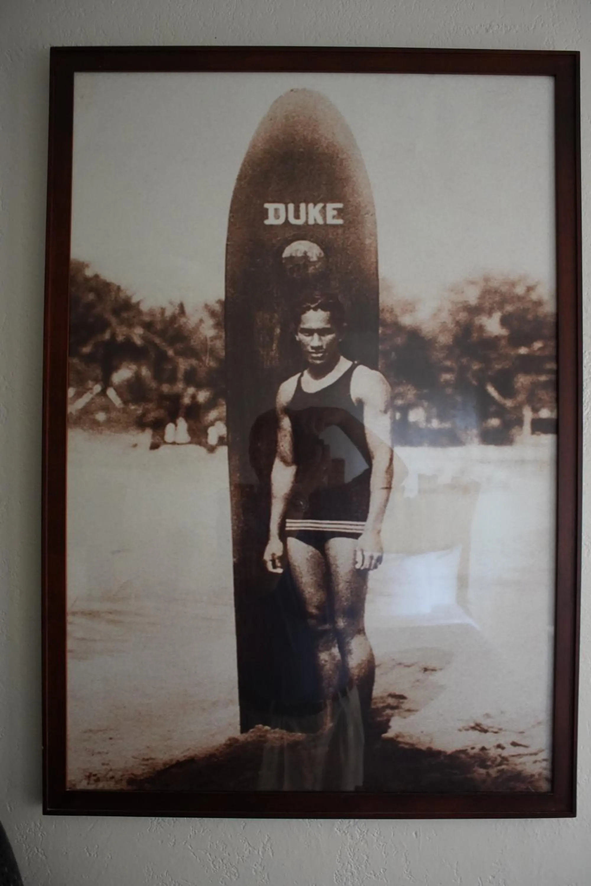 Decorative detail in Huntington Surf Inn