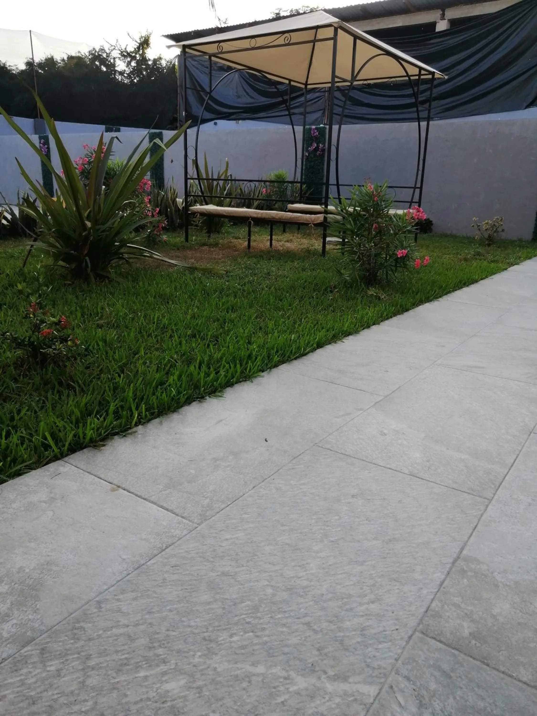 Garden in Habitaciones del Pacifico