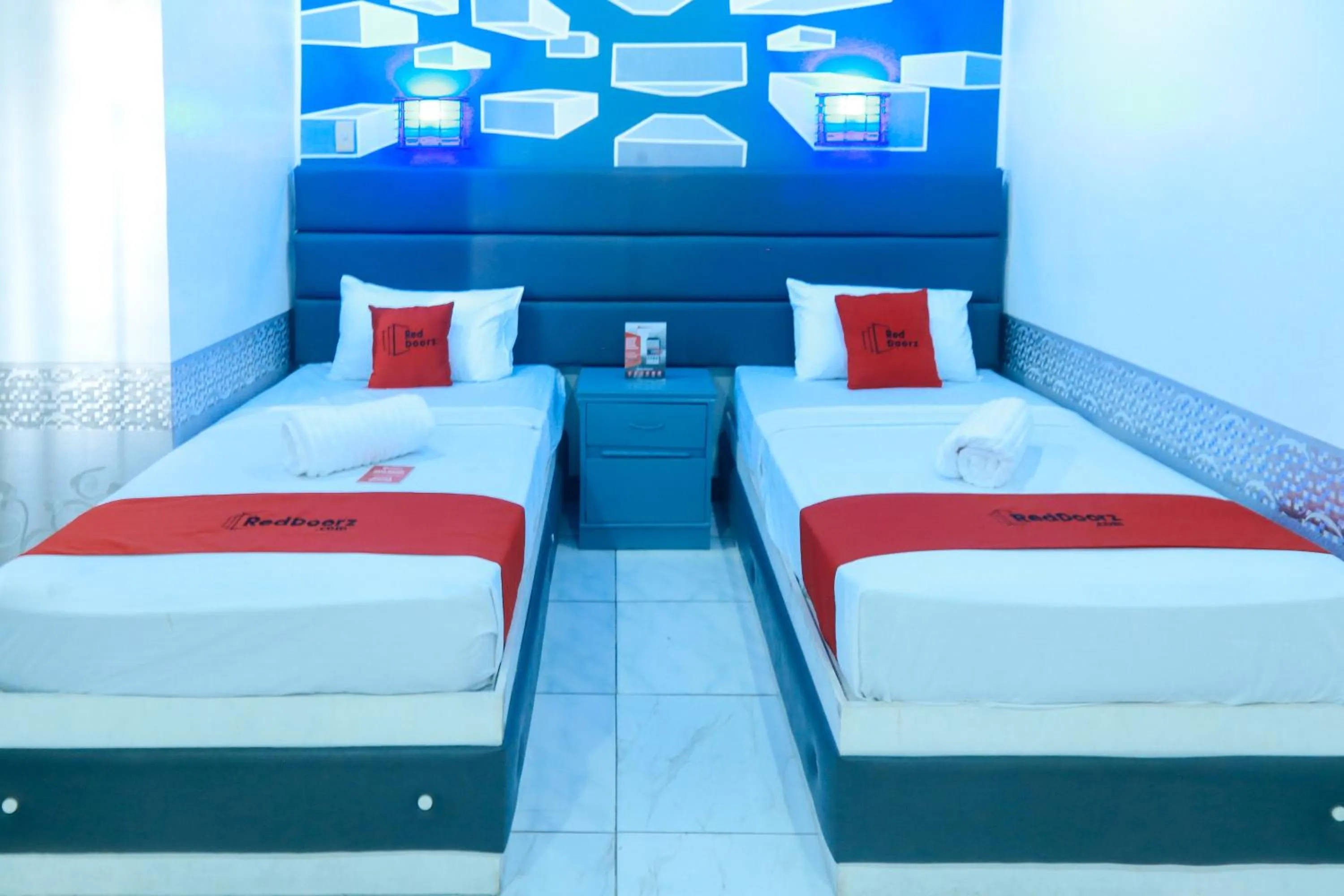 Bedroom, Bed in RedDoorz Plus @ Castle Chateau Iloilo