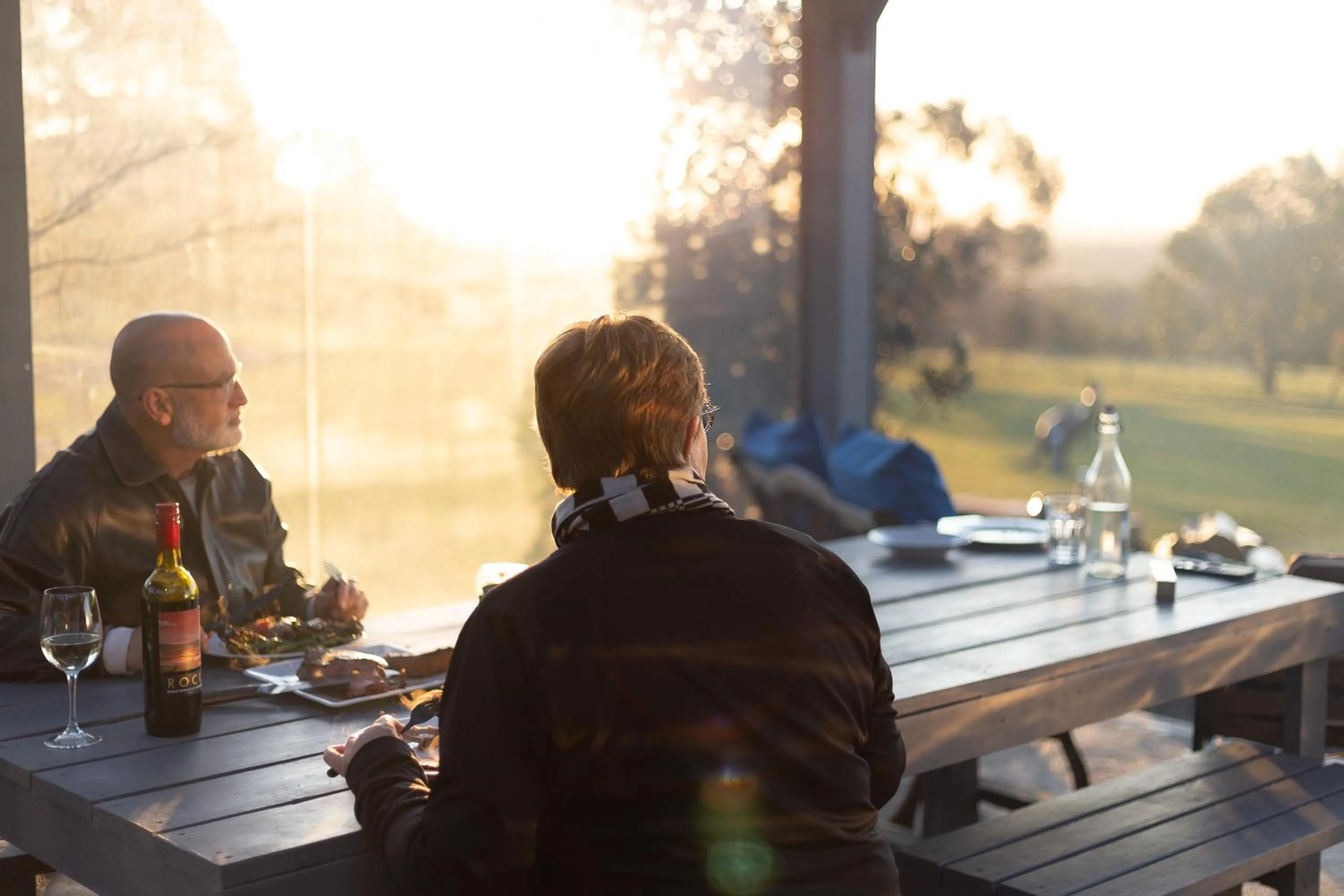 People in Hanging Rock Views