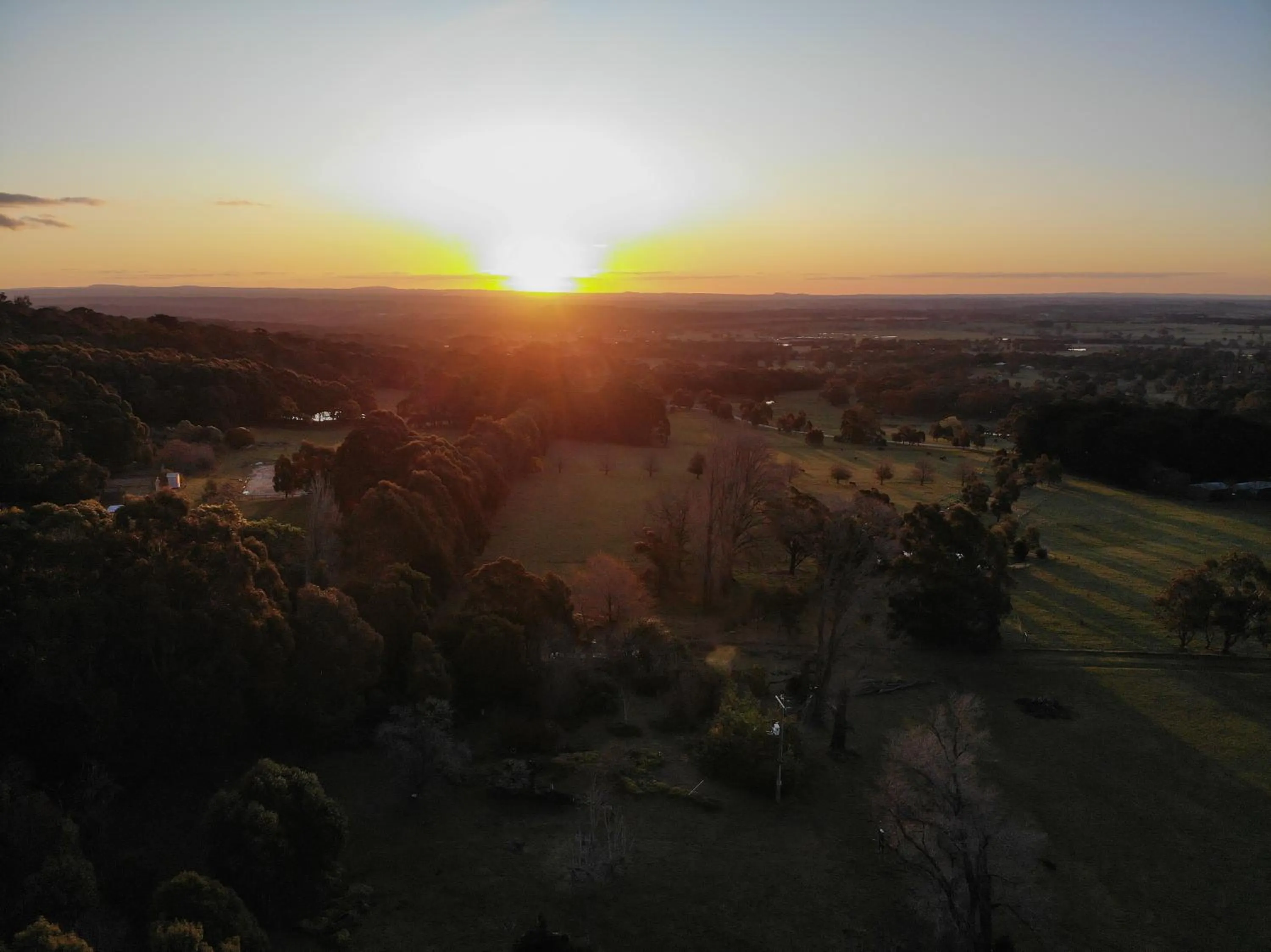 Bird's eye view in Hanging Rock Views