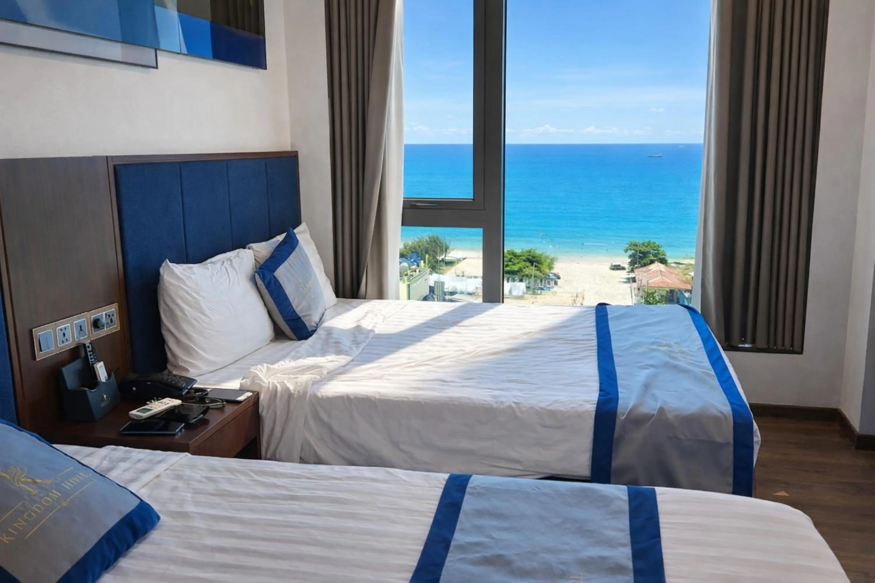 Bed in Kingdom Hotel Cua Lo