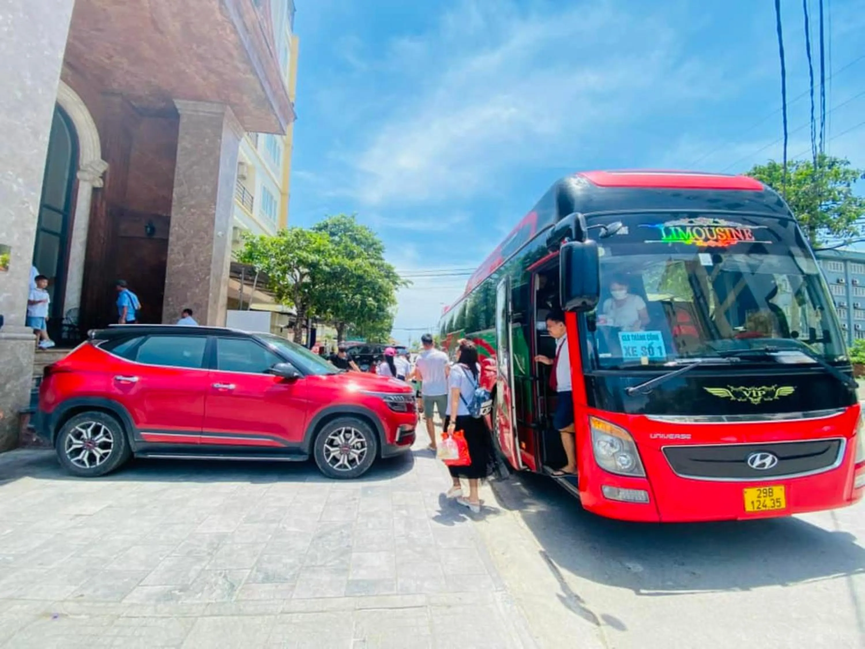 Location in Kingdom Hotel Cua Lo