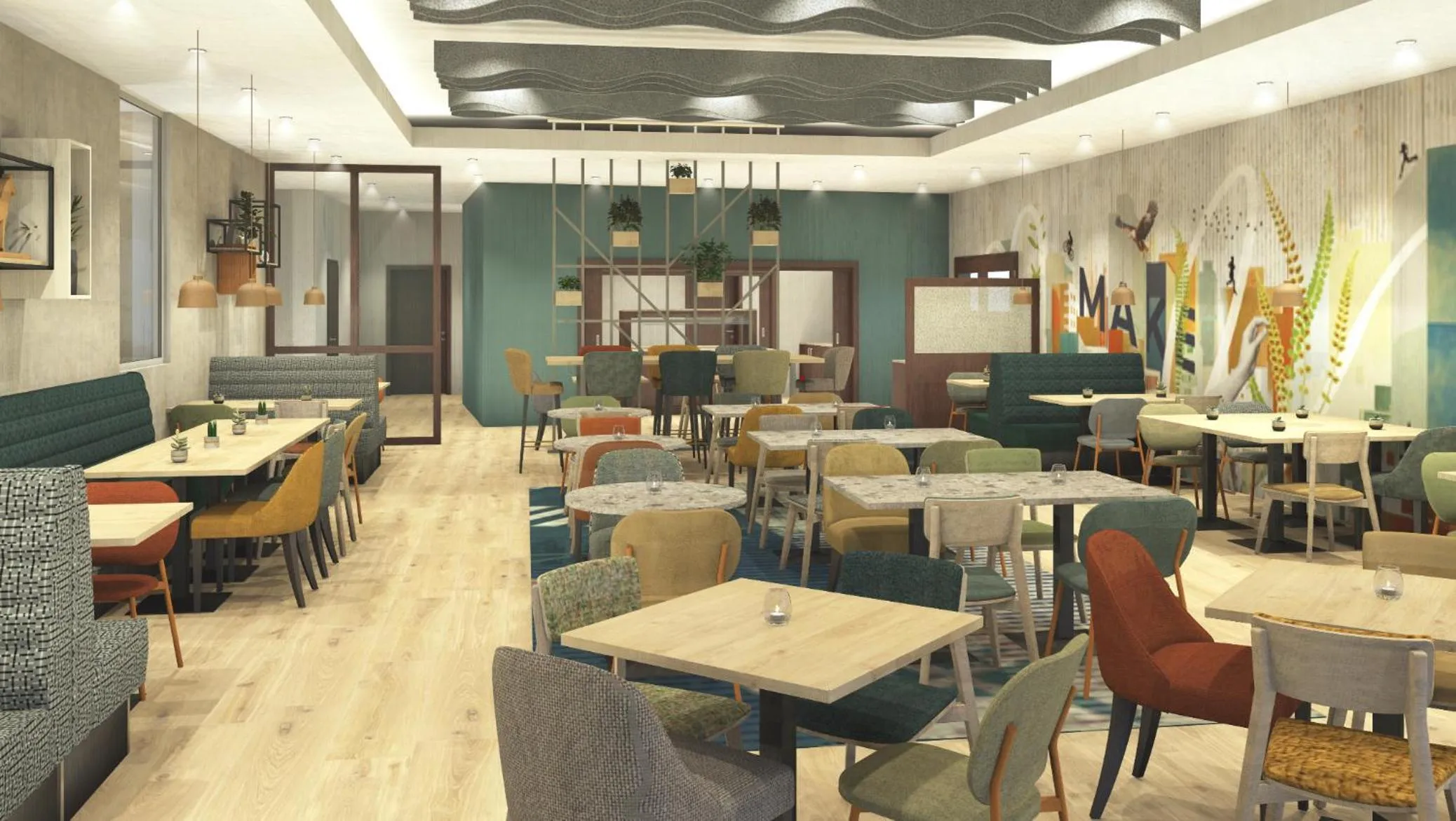 Restaurant/places to eat in Spark by Hilton Essen City Centre