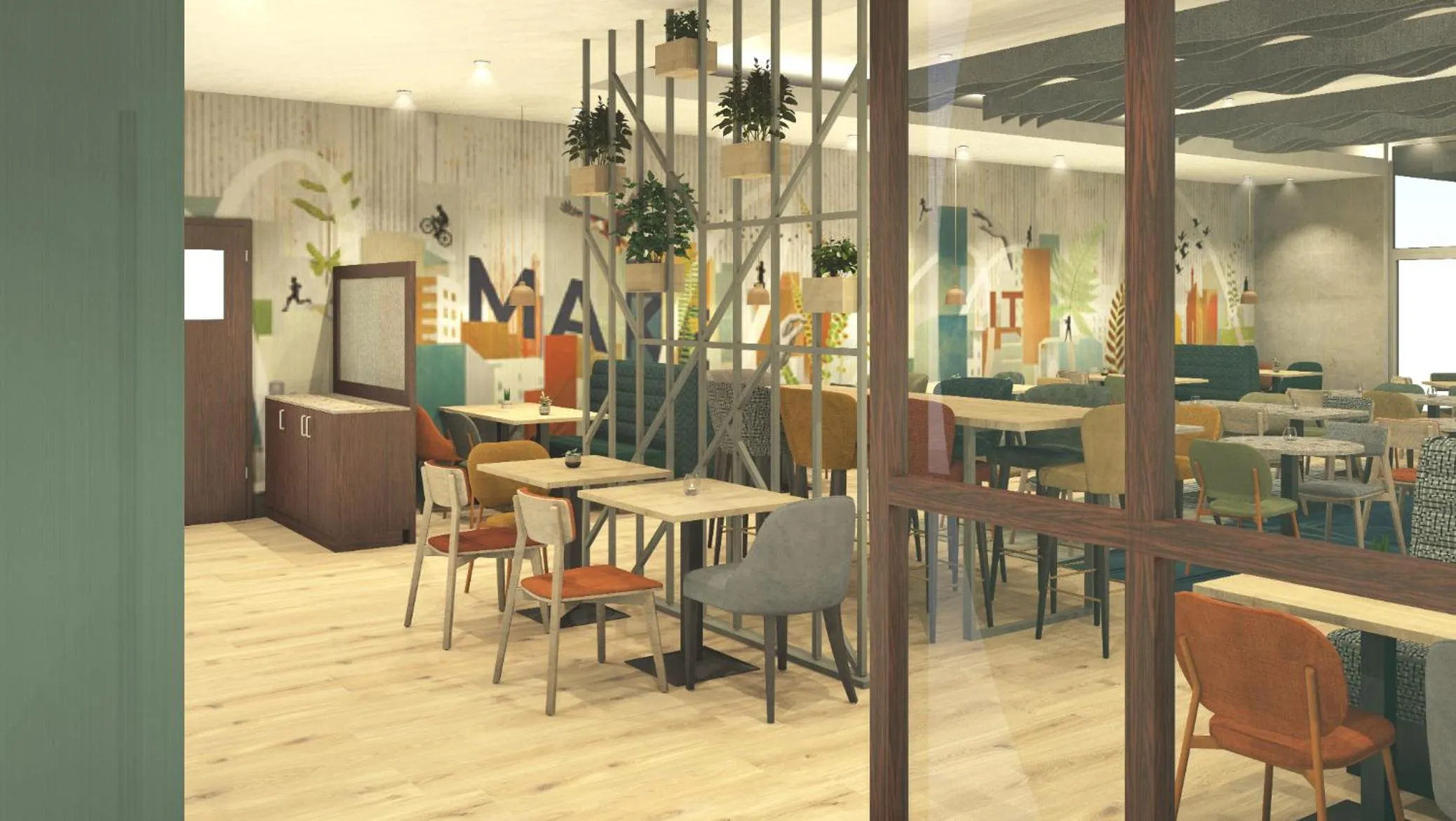 Restaurant/places to eat in Spark by Hilton Essen City Centre